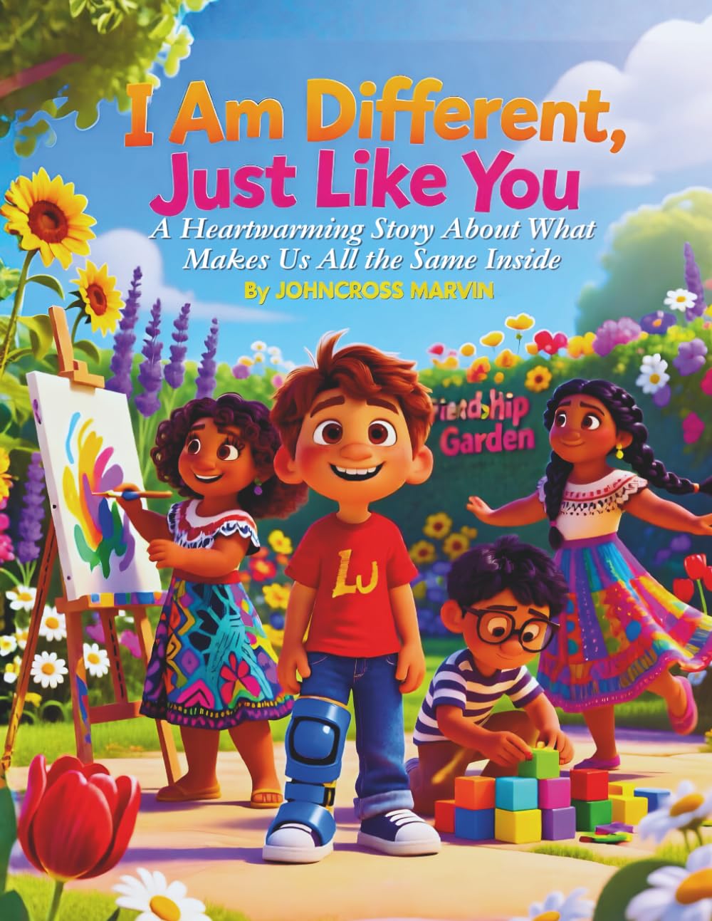I Am Different, Just Like You: A Heartwarming Story About What Makes Us All the Same Inside: 5 (World of Kids’ Emotions Series)