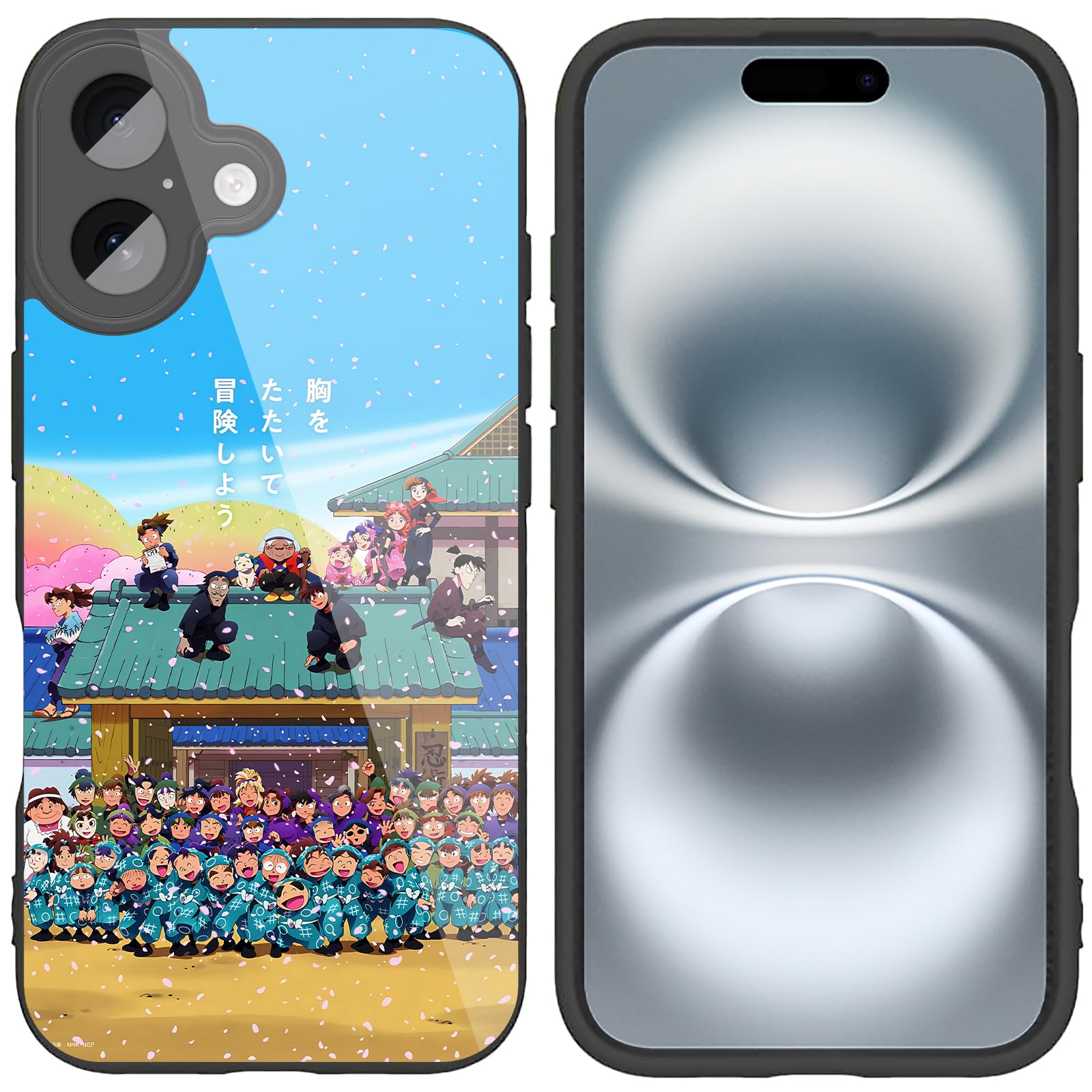 Amazon.co.jp: 忍たま乱太郎 スマホ ケース いphone16promax携帯