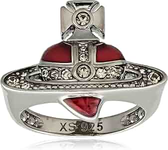 Amazon | [ヴィヴィアンウエストウッド] DIAMANTE HEART リング約10号