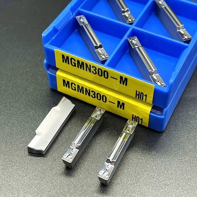 Herramientas de Torno 10pcs MGMN Carburo para Aluminio miniatura 2