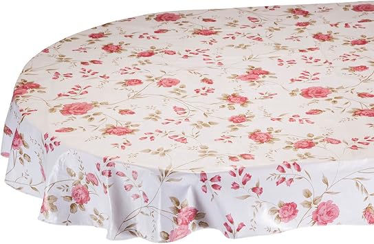 Walter Drake Rose Trellis Vinyl Table Cover