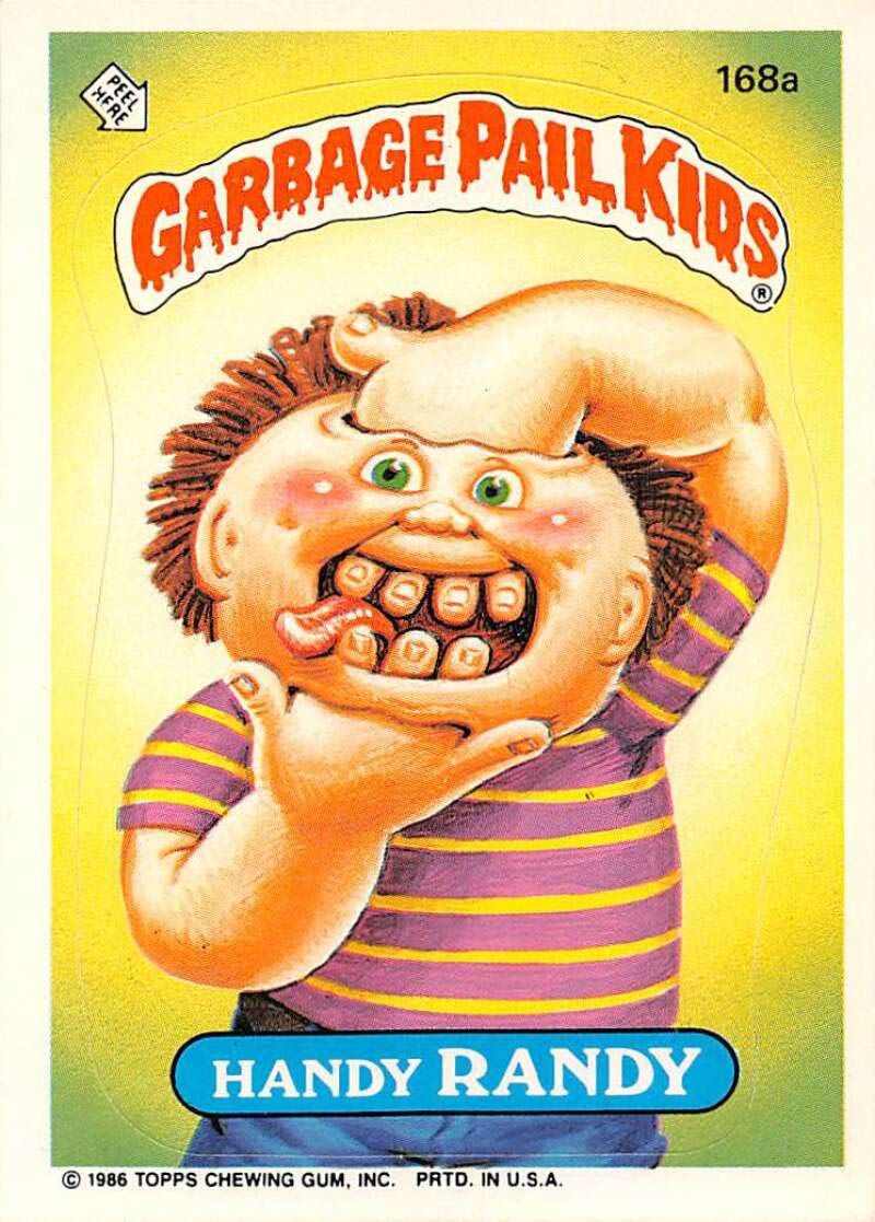 1986 Topps Garbage Pail Kids GPK Series 5 NonSport EX or Better