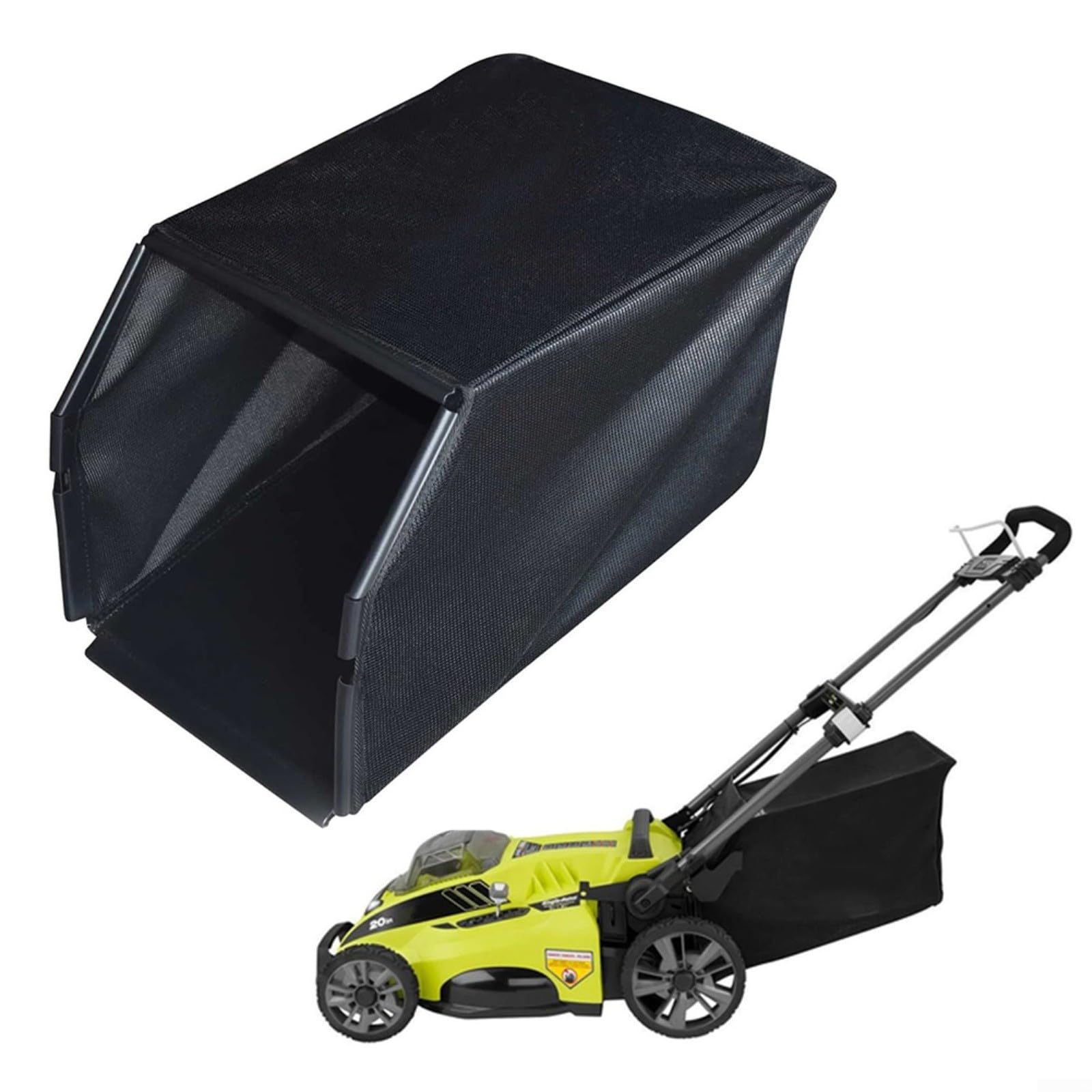 Sac d'herbe de rechange pour tondeuse sans fil 40V RY40108 RY40109 compatible pièce 970698001