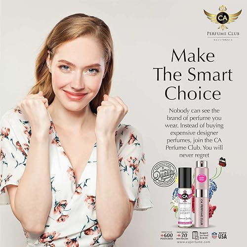 Miniatura 3 de CA Perfume Duo Impression of Couture Joyous Juicy For Women Eau de Parfum - Pulverizador atomizador recargable + aceite corporal de larga duración,