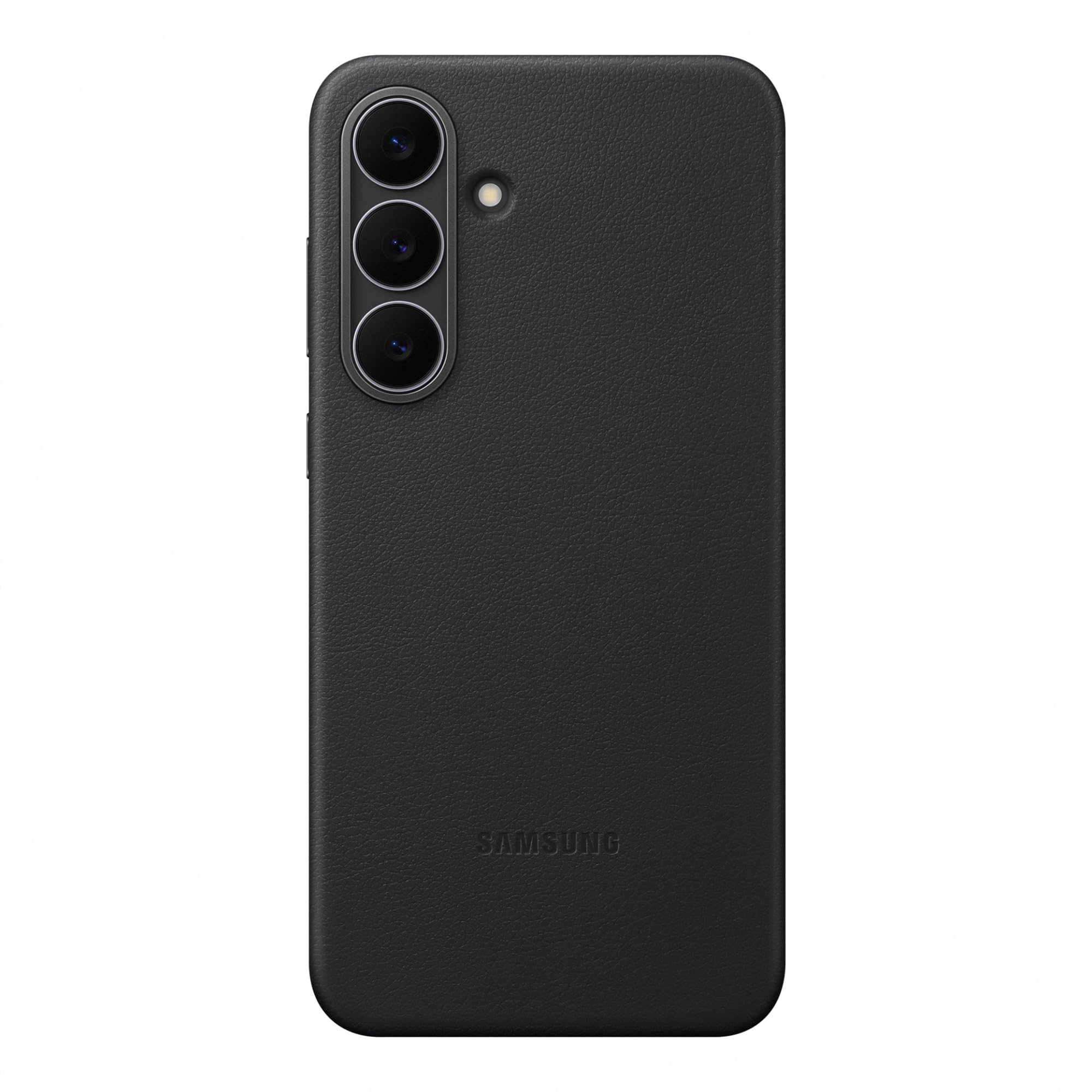Samsung Galaxy Official Kindsuit Faux Leather Case for S25 FE, Black