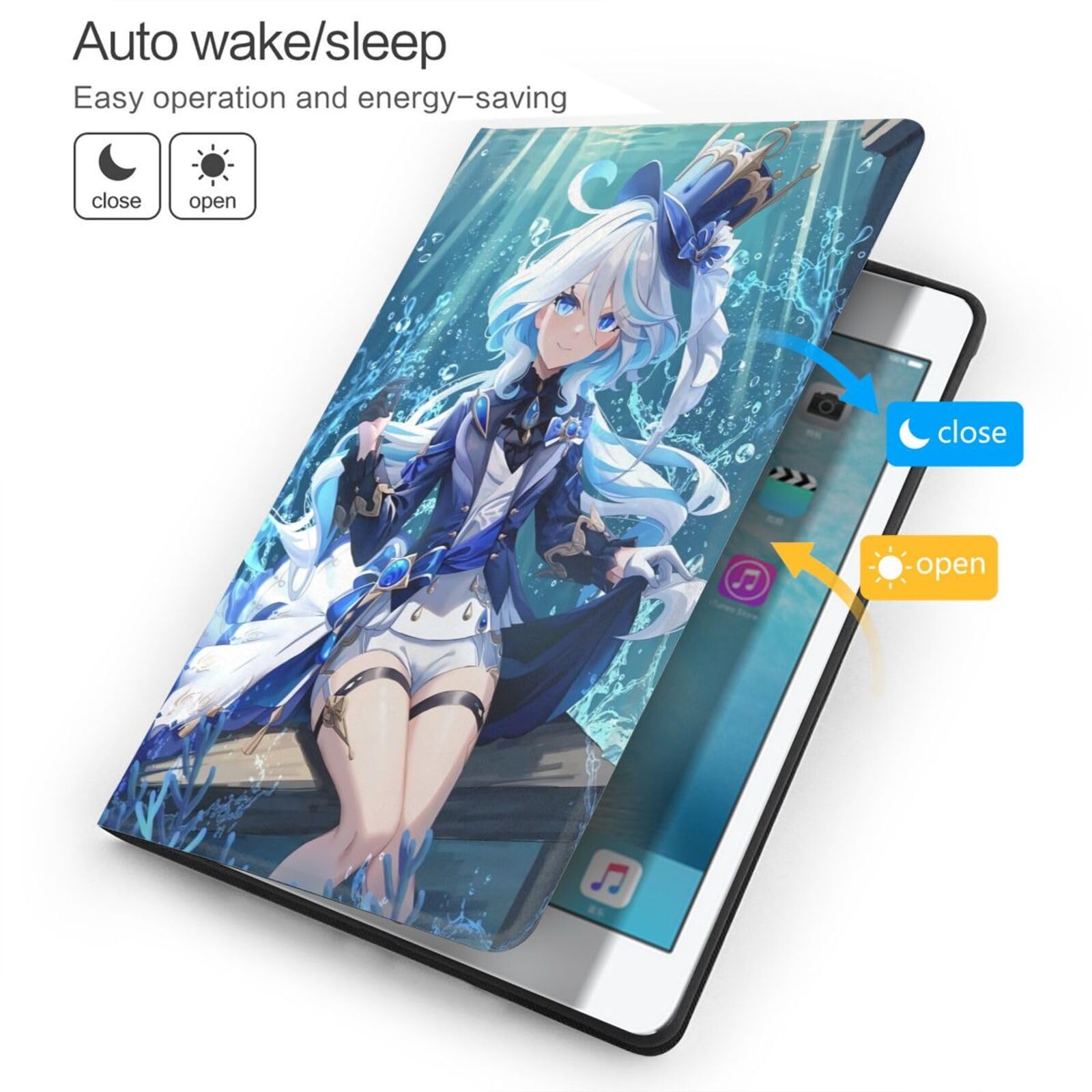 Amazon.co.jp: 原神 フリーナ iPad 10.2 用 ケース iPad 第9/8/7世代