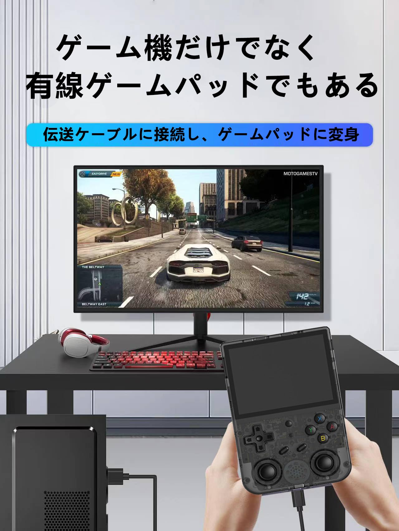 Amazon | ANBERNIC RG353V LINUXシステムのみ搭載 RG3566