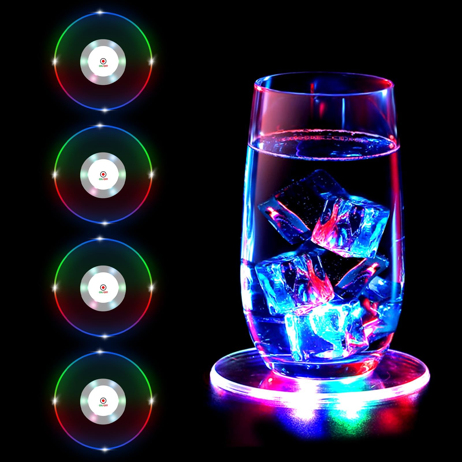 Led Untersetzer Für Gläser