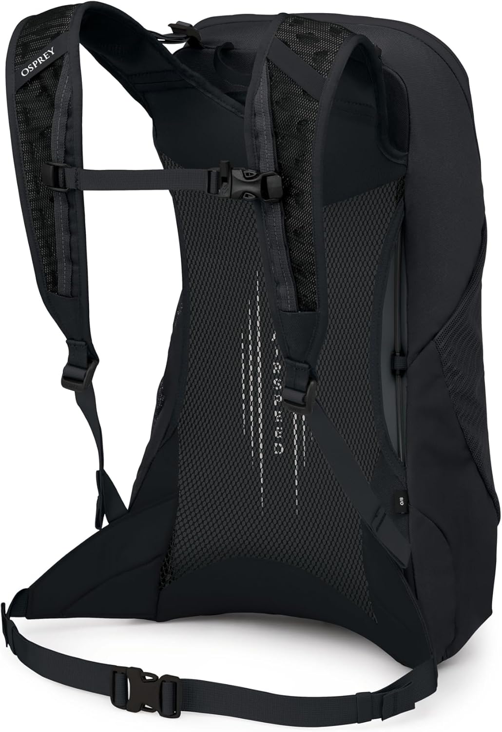 Osprey Hikelite LT 16L Hiking Backpack - Lightweight Travel Daypack with Rain Cover for Men and Women, Black