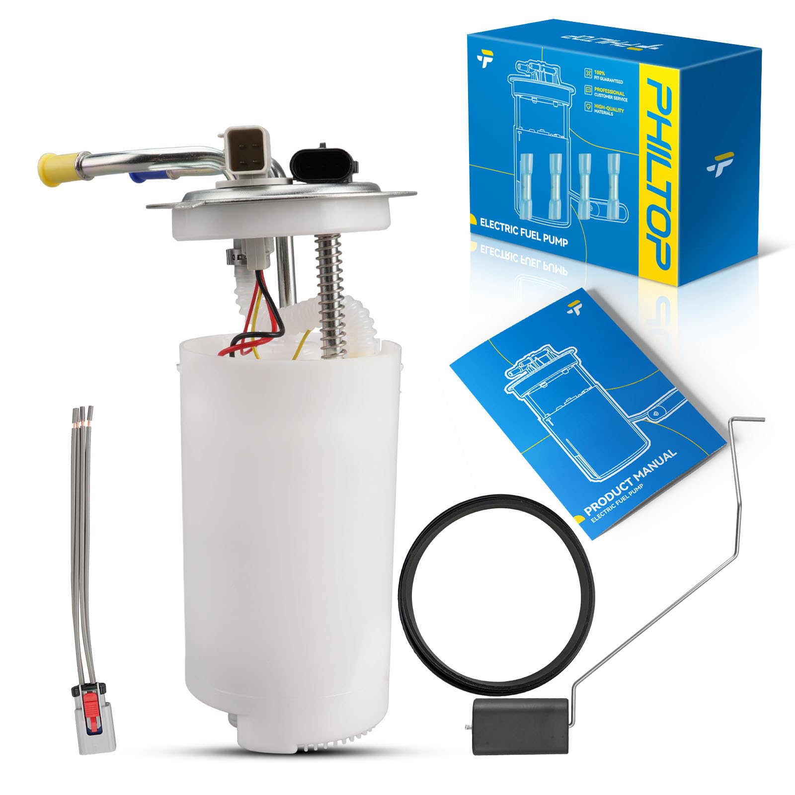 PHILTOP Electric Fuel Pump Assembly Fits for 2002-2004 Chevrolet Tahoe, 2002-2004 GMC Yukon, FG0810