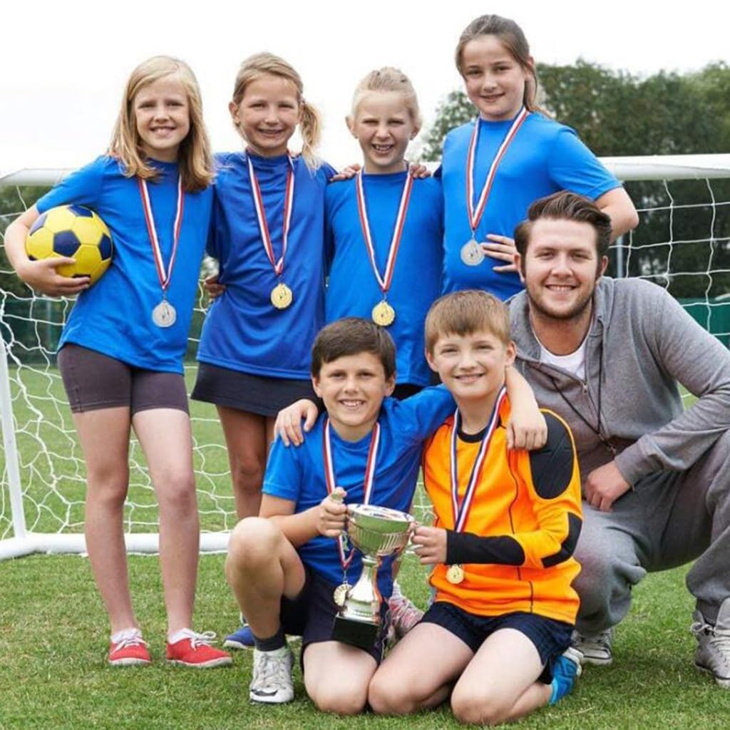Medallas De Fútbol De 12 Piezas para Niños Y Adultos, Medallas De Participación De Equipo, Medallas Torneos Fútbol, Insignias Honor, Regalos para Fiestas