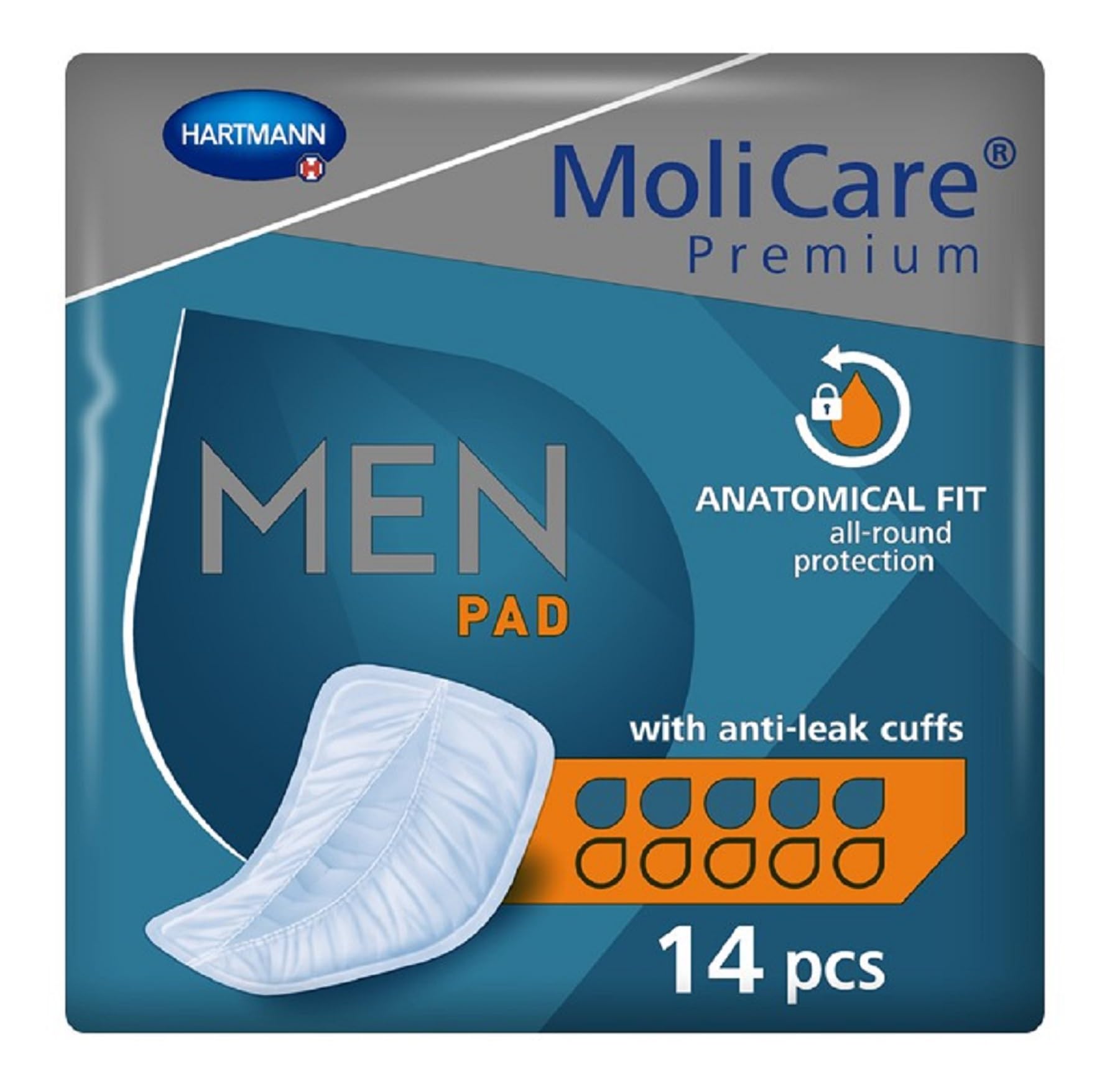 MoliCarePremium Men Pads (5 Drops)