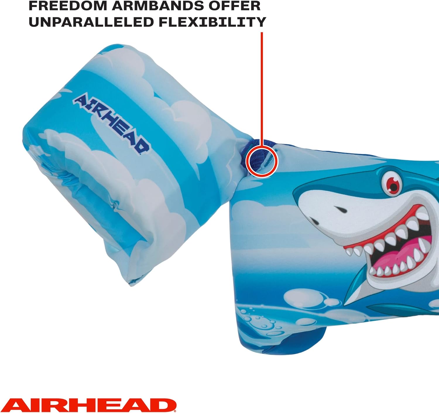 Airhead Water Otter Child Life Vest and Swim Aid, Shark, Premium : Sports & Outdoors
