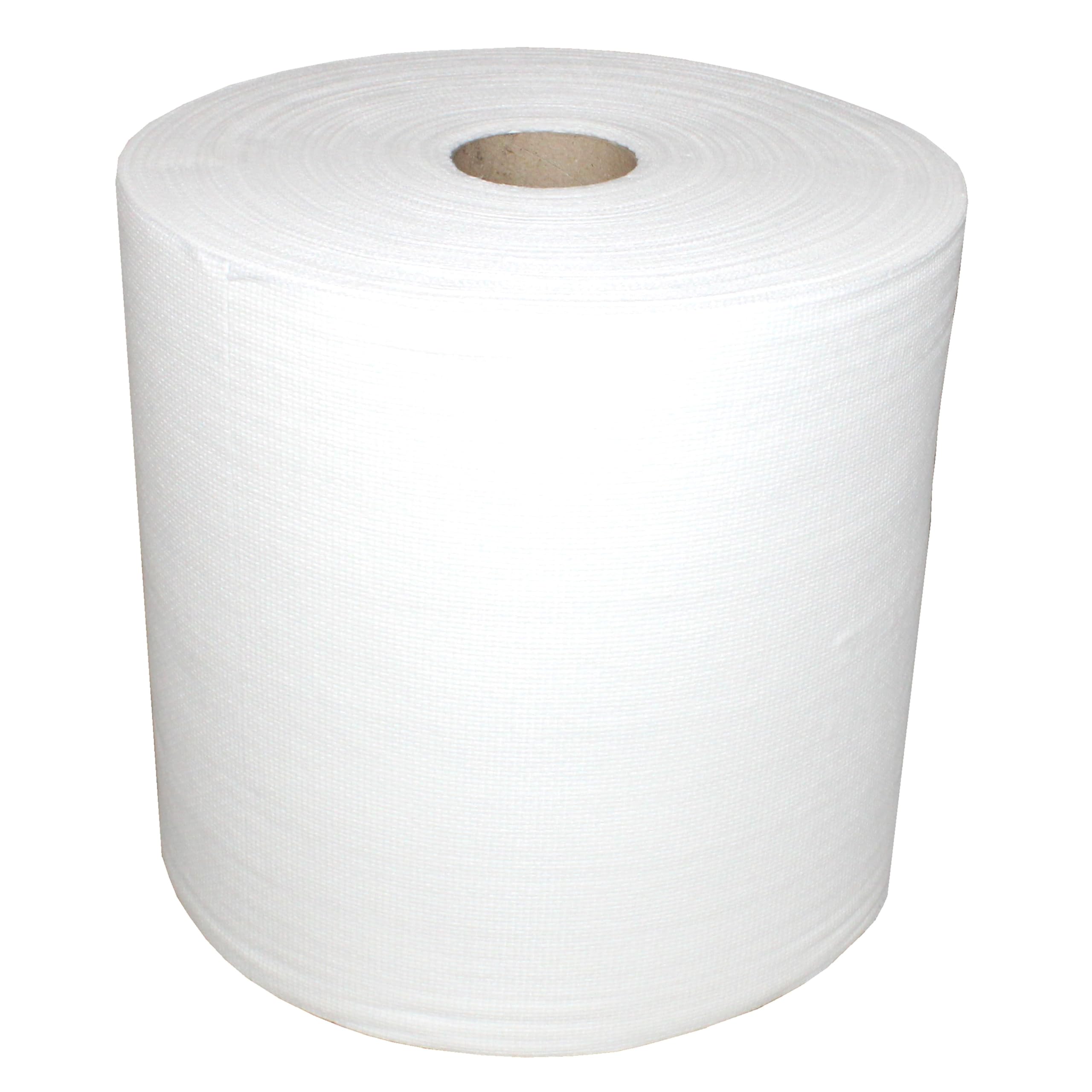 NOWOLIN® Universaltücher auf Rolle, 400 Blatt, 30x38 cm, Viskose Polyester | textilähnlich, reiß- und nassfest, waschbar, fusselarm, saugstark, für anspruchsvolle Reinigung in Industrie, Klinik & Labor