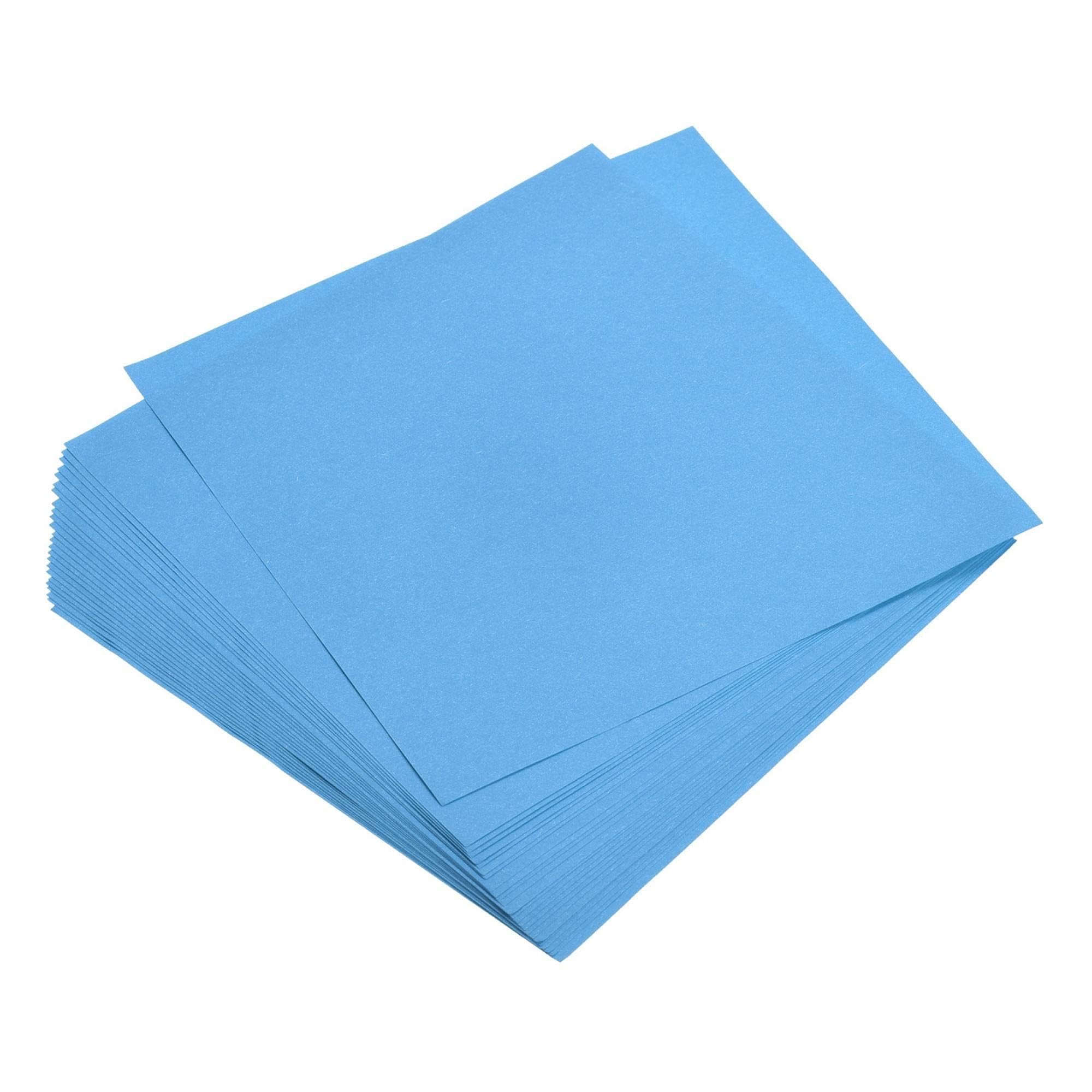 TOP-VIGOR 100 Sheets Coloured Origami Paper, 15cm x 15cm Double Sided, Handmade Craft Papers for DIY Art Crafts