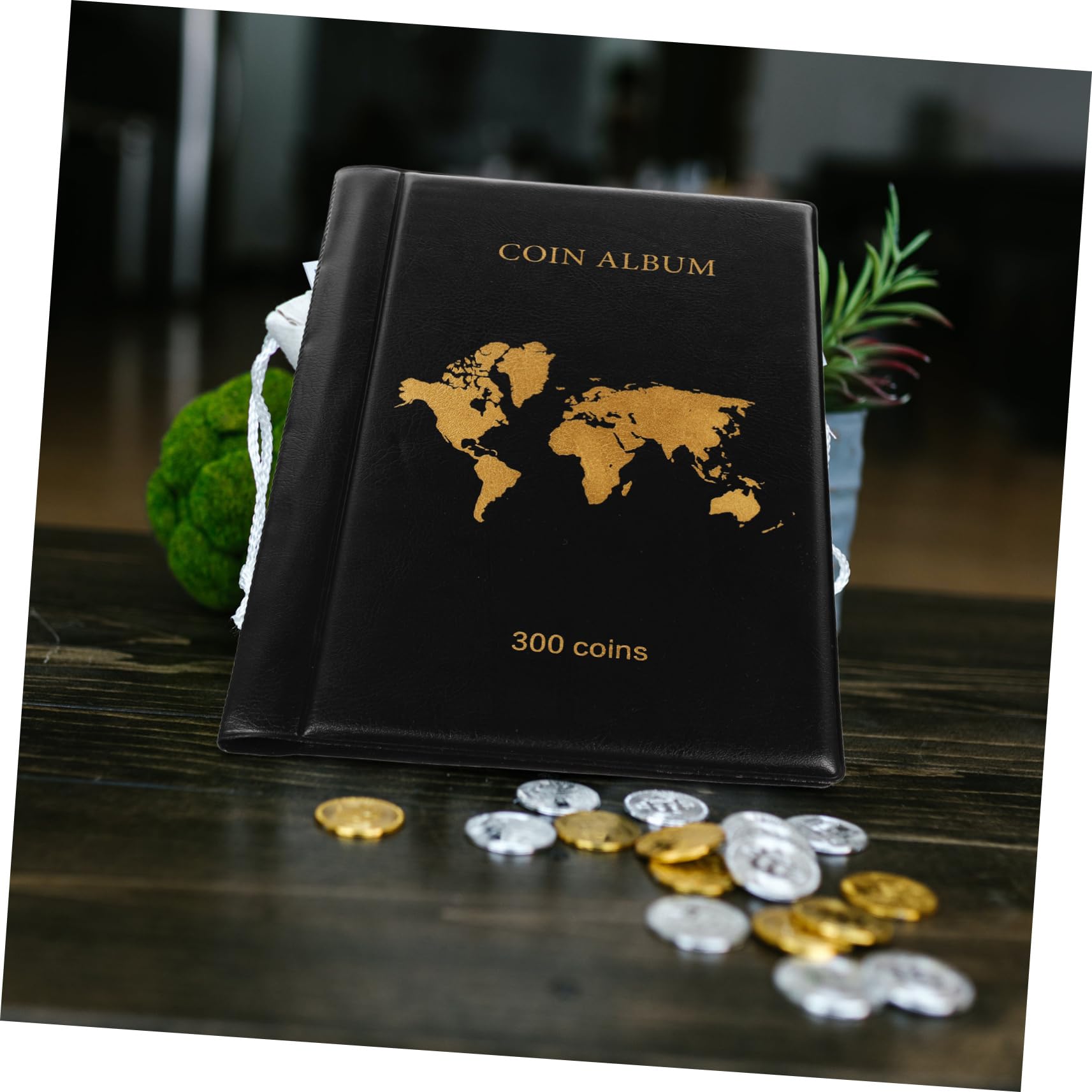 Abaodam Album in Pu e PVC per Monete da Collezione 300 Tasche