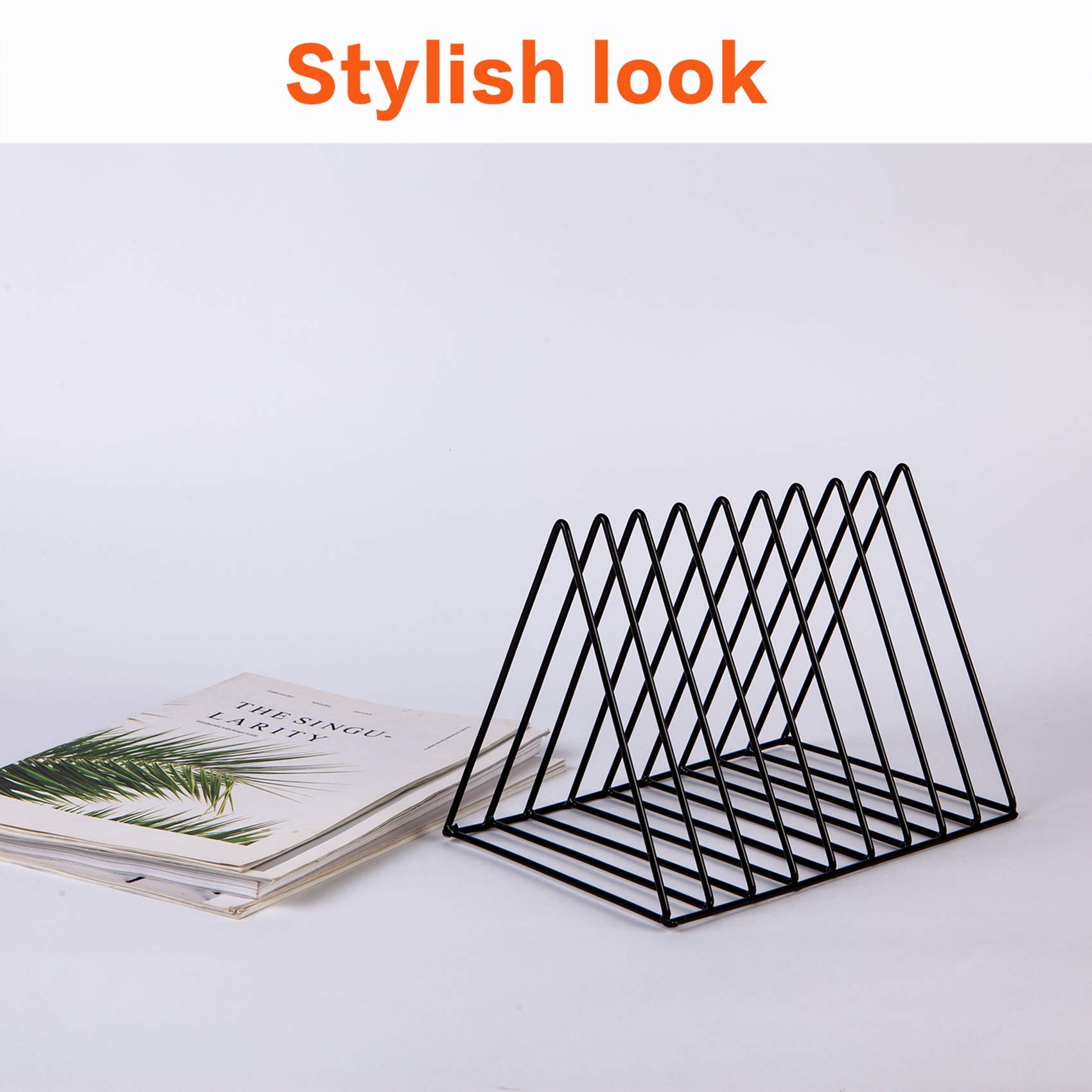 Buy Yazoo Metal Vinyl Record Holder for Albums 2Pack Magazine Rack