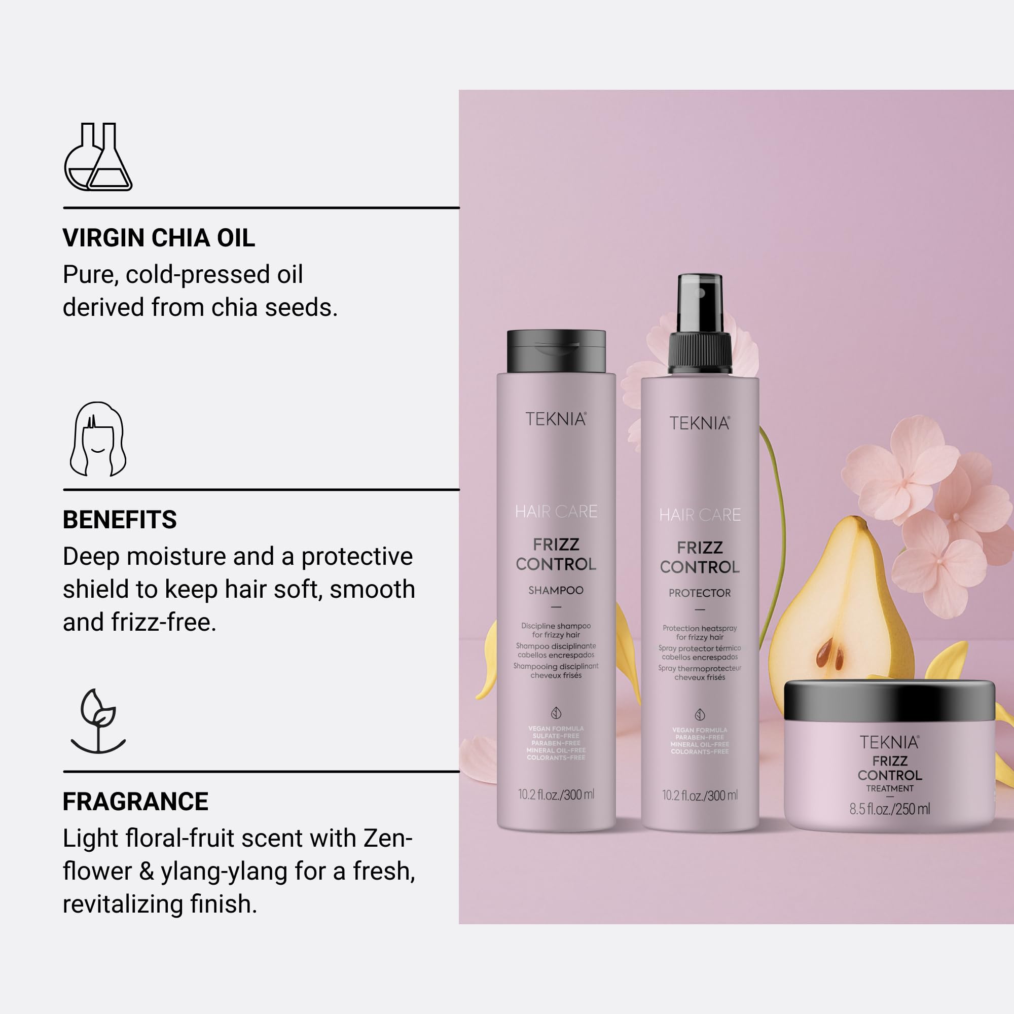 Lakmé teknia frizz control inspiring beauty pack