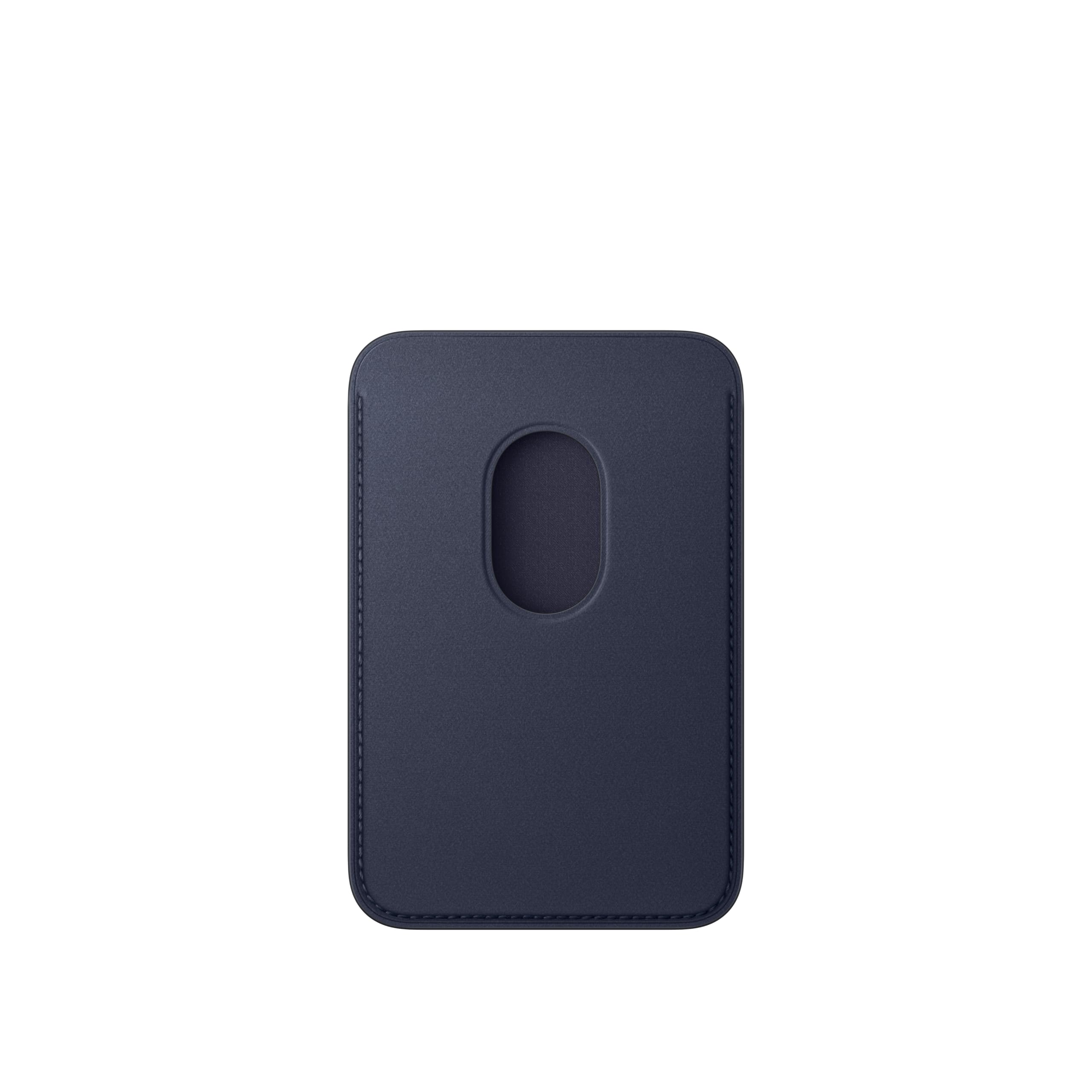 Apple Porte-Cartes en Tissage Fin pour iPhone avec MagSafe - Marine