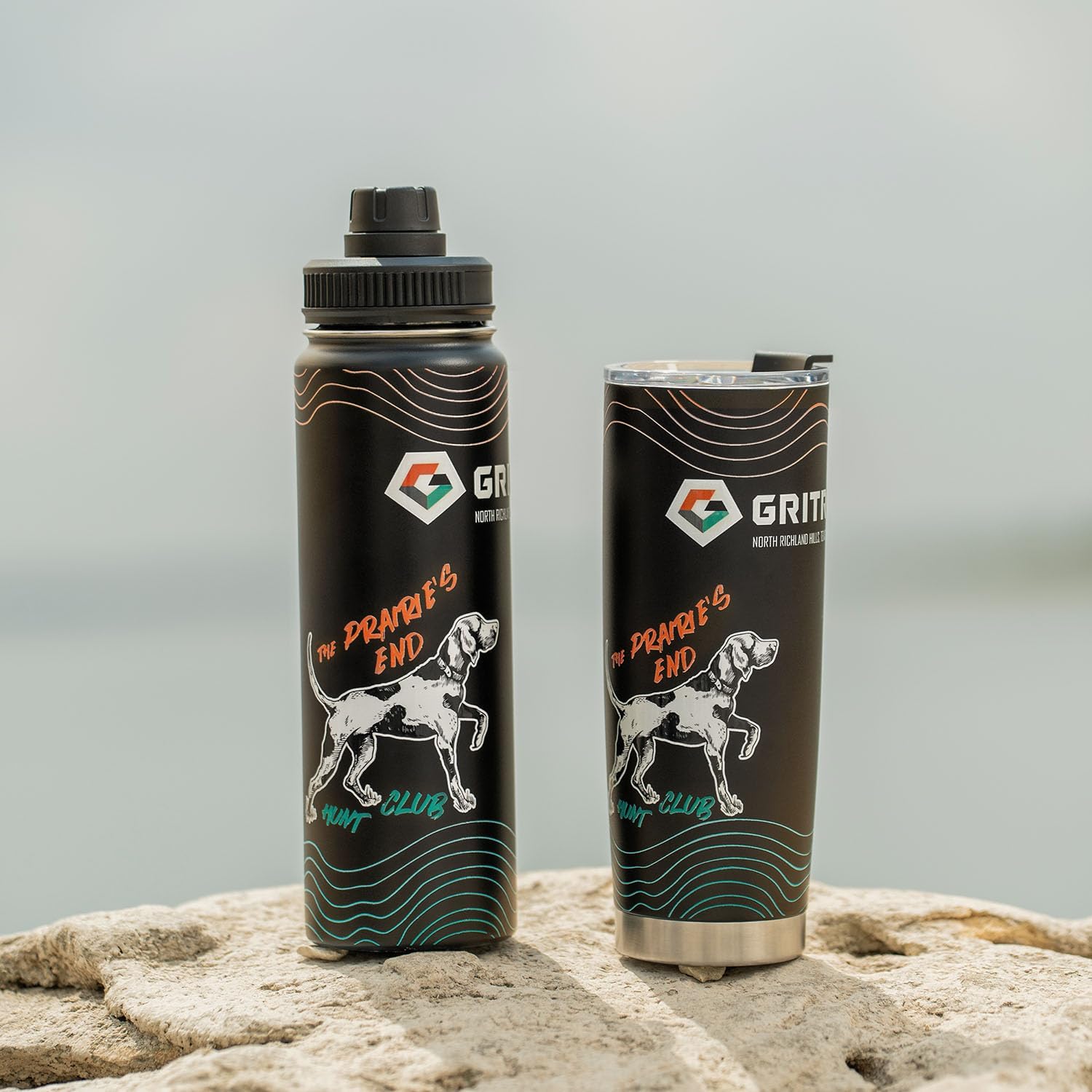 GRITR 20 oz/600 ml Stainless Steel Double Wall Vacuum Insulated Tumbler for Coffee, Tea, Water, Smoothie | Leakproof Reusable Travel Mug w/Lid for Men & Women - Image 7