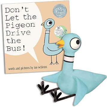 YOTTOY Pigeon & Dont Let The Pigeon Drive The Bus Set - Hardcover