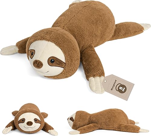 Miniatura 8 de JellyMallow Animales de peluche de elefante con peso de 24 pulgadas, color azul, almohada de felpa de elefante gigante abrazable para niños y adultos