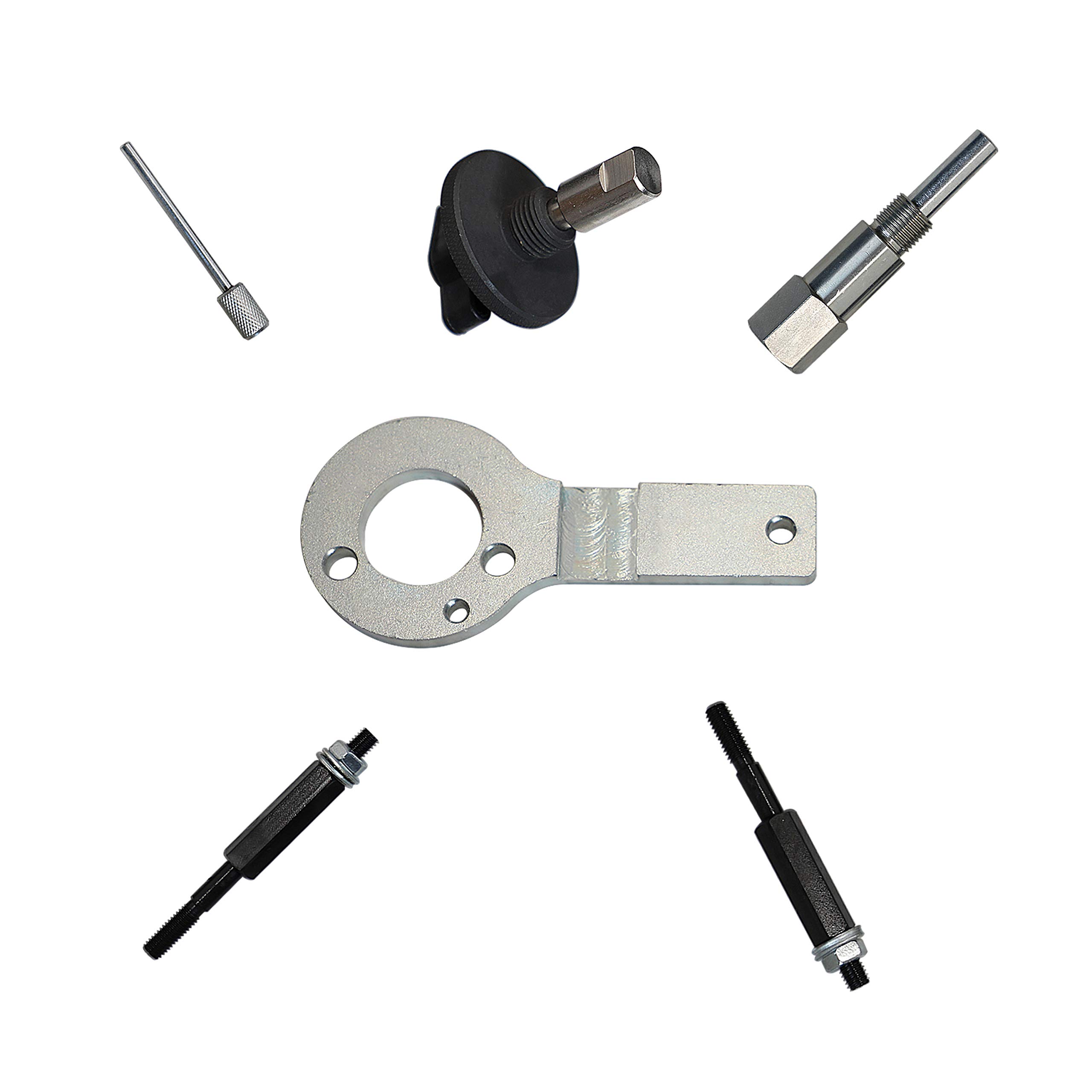 DPTOOL Motore albero a camme bloccaggio cinghia dentata strumento compatibile con Fiat Vauxhall Opel Alfa Saab 1.3 1.9 CDTI 1.6 1.9 2.4 JTD 03-11