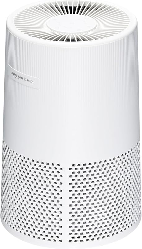 Air Purifier for Home and Office, 3 Speeds, Timer, Sleep Mode (32db), White