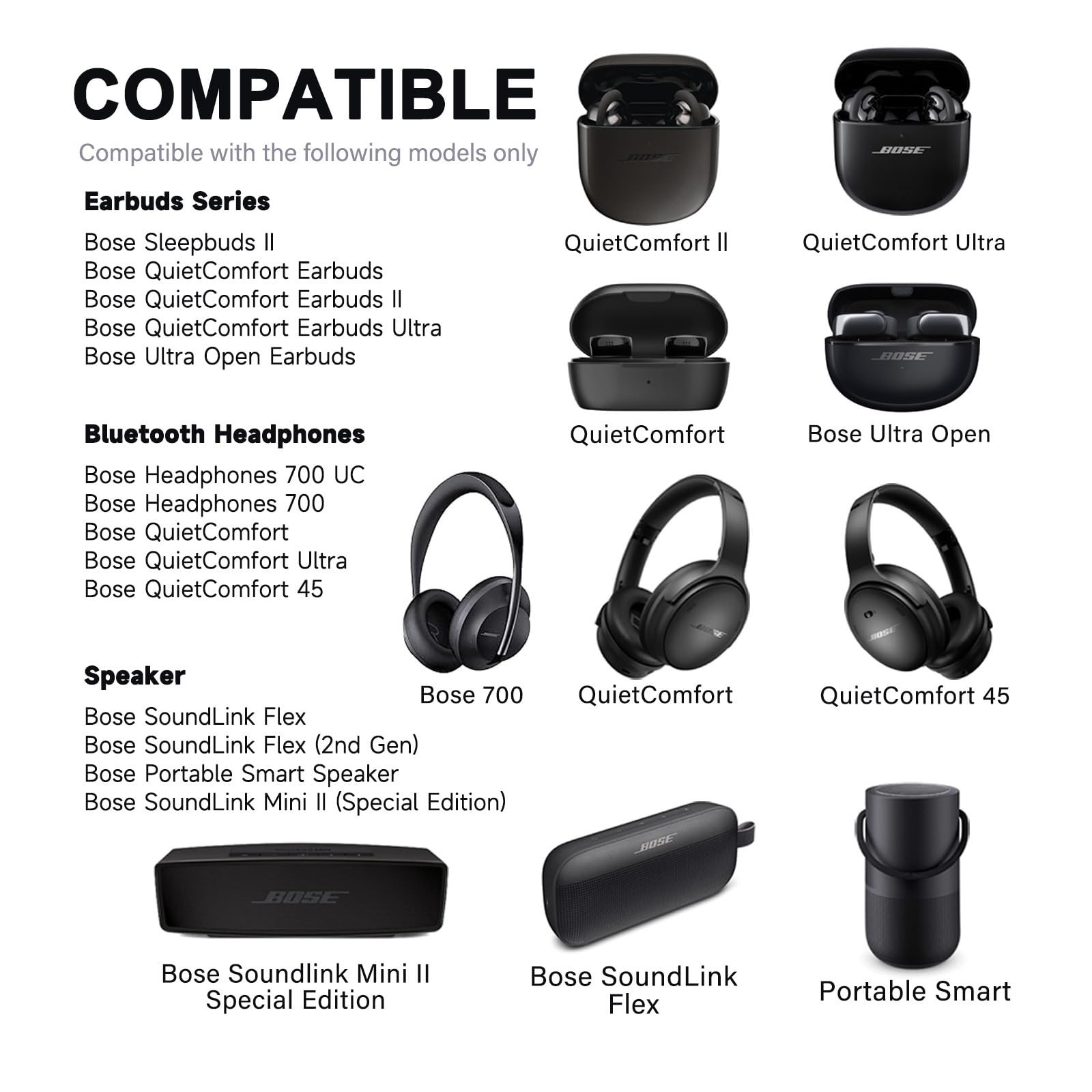 Bose Ultra Open Earbuds 充電USBケーブル付　箱無し Bose Ultra Open Earbuds 充電USBケーブル付 無ケース Bose Ultra Open