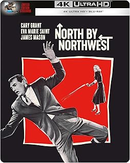 North by Northwest Steelbook [4K Ultra HD] [1959] [Region Free]