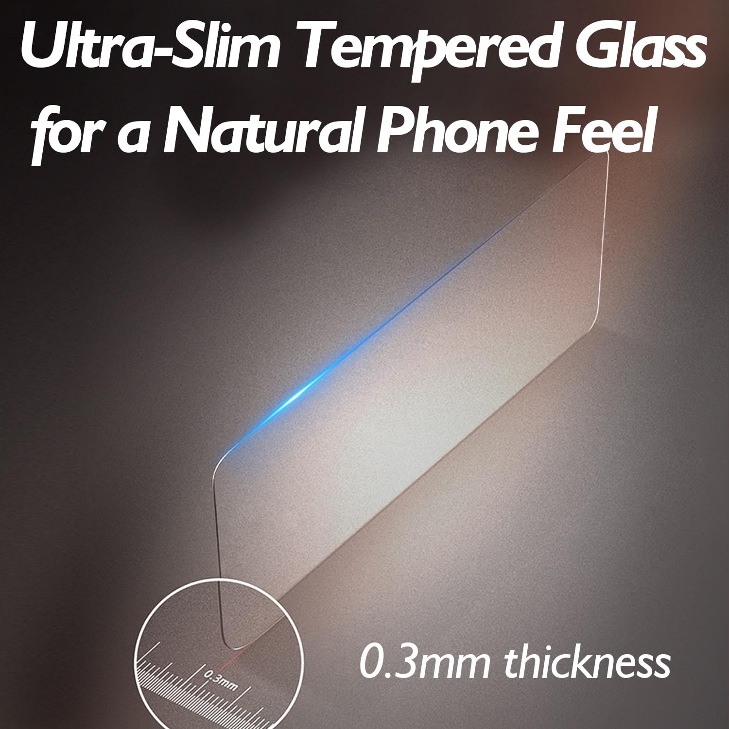 Osłona ekranu z przodu i z tyłu, iPhone 16 Pro Max, szkło hartowane z przodu i z tyłu, przejrzystość HD, kompatybilna z iPhone 16 Pro Max (17.5 cm)