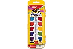 Crayola 16-Piece Washable Watercolor Paint Set