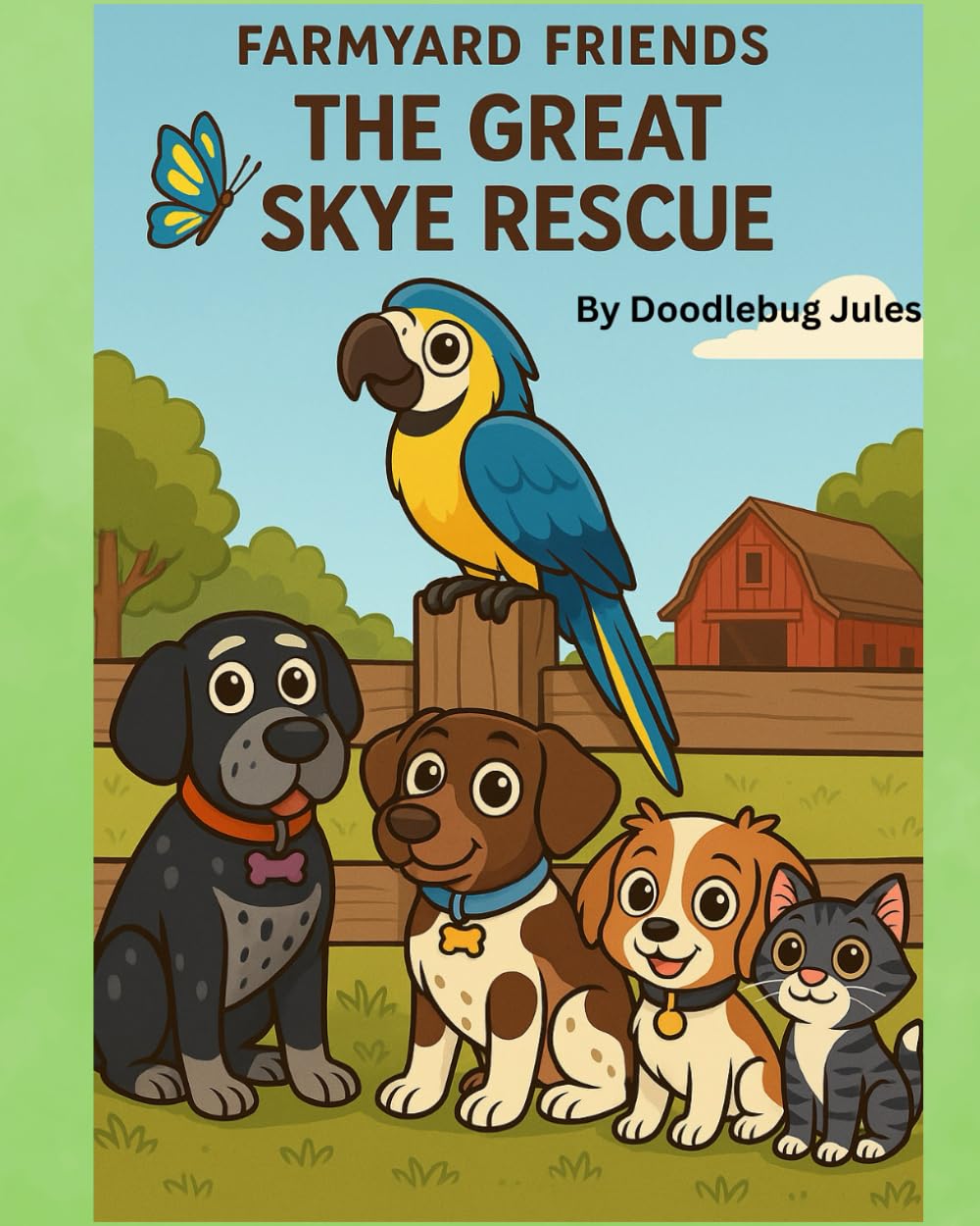 Farmyard Friends The Great Skye Rescue: A Funny Farm Animal Rescue Adventure About Friendship and Teamwork. Children's books 3-5. Children's books 6-8