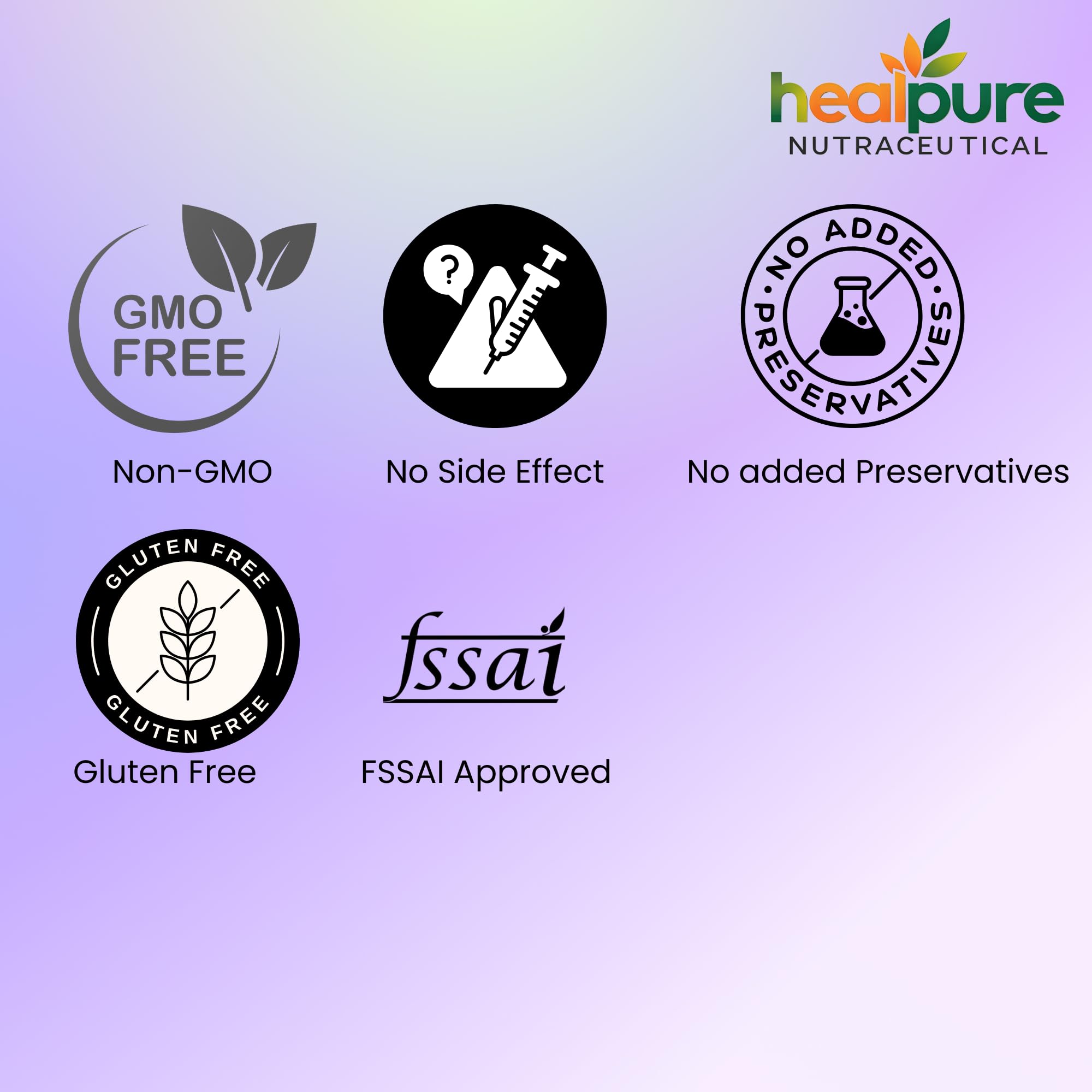 HEALPURE NUTRACEUTICAL NAC (N-Acetyl L-Cysteine) 600mg | Liver & Antioxidant Support - 60 veg Capsules 4