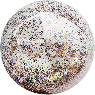 Alasum Beach Ball 3pcs Clear s Kidcraft Playset Beach Balls for Kids Inflatable Toy Ball Sequin Beach Balls Beach Ball Toys