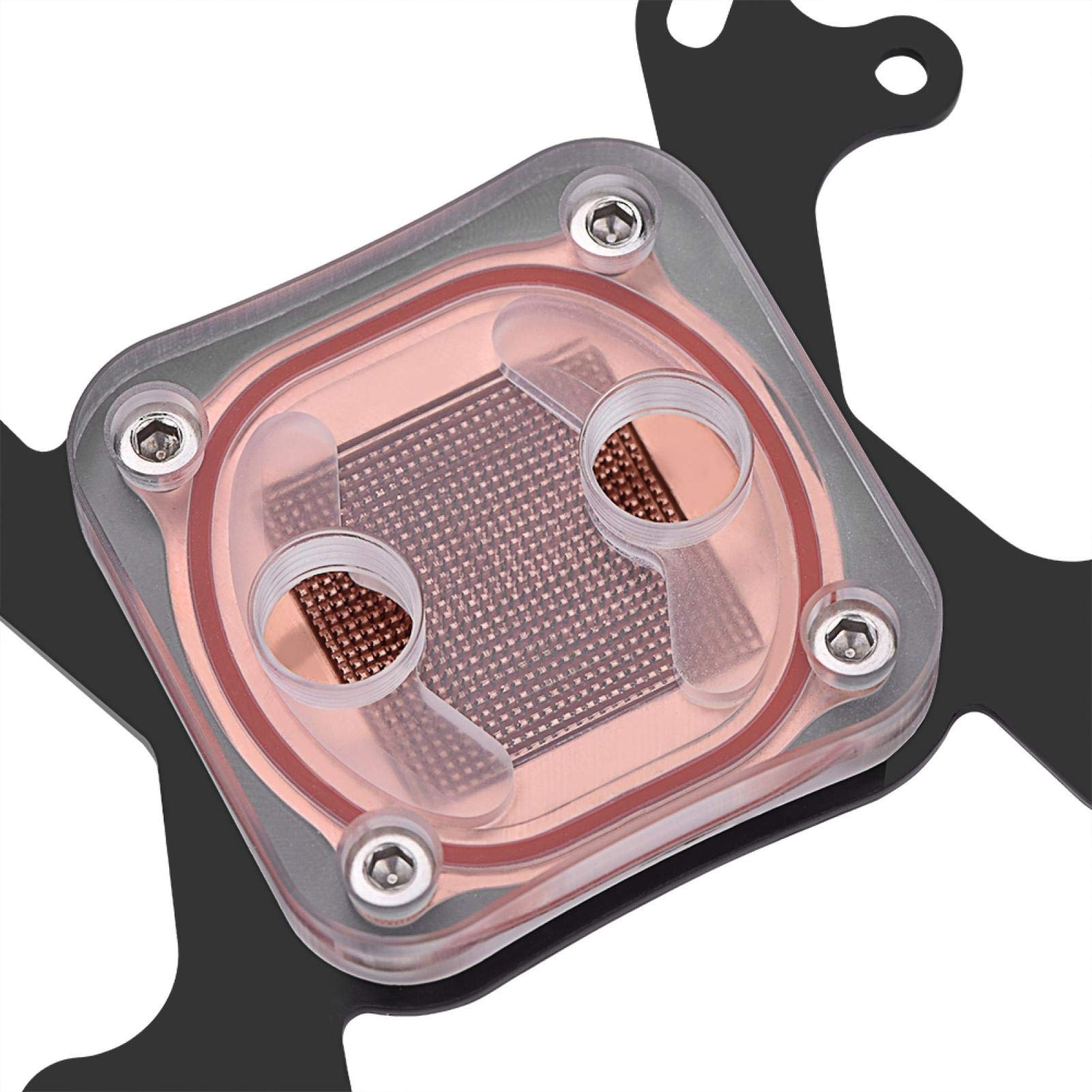 Komputerowe chłodzenie wodą głowica bloku procesora, Richer-R radiator procesora PC CPU blok chłodzenia wodą blok wodny chłodnica cieczowa podstawa miedziana dla/AMD