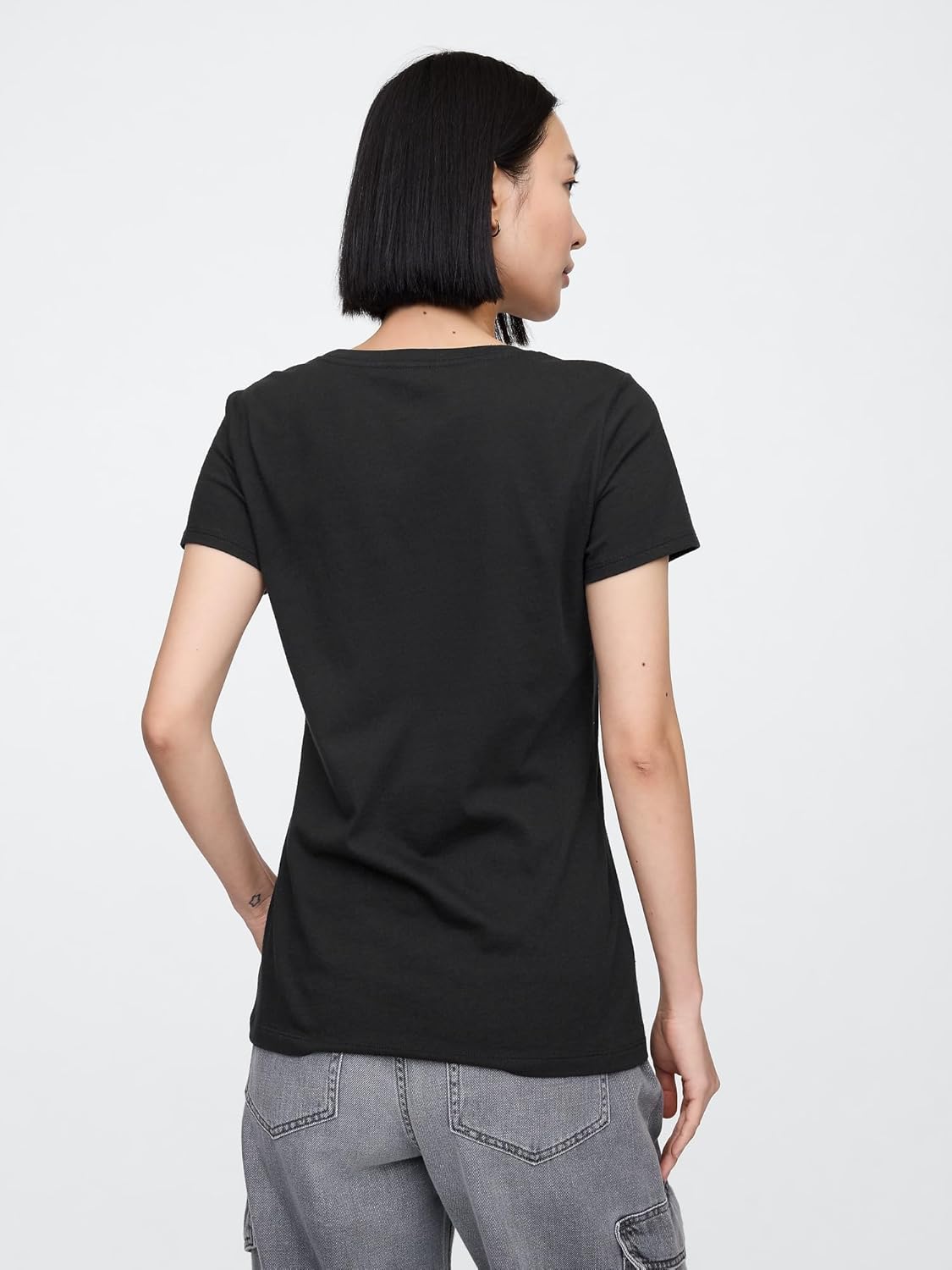 Gap Womens 2-Pack Classic Logo Tee T-Shirt - Image 3