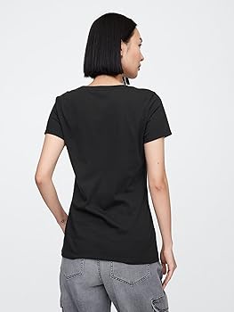 FreenBecky GAP Tシャツ＋Girl  Freen Tシャツ　2点 GAP Womens 2-Pack Classic Logo Tee T-Shirt True Black V2 XXS at