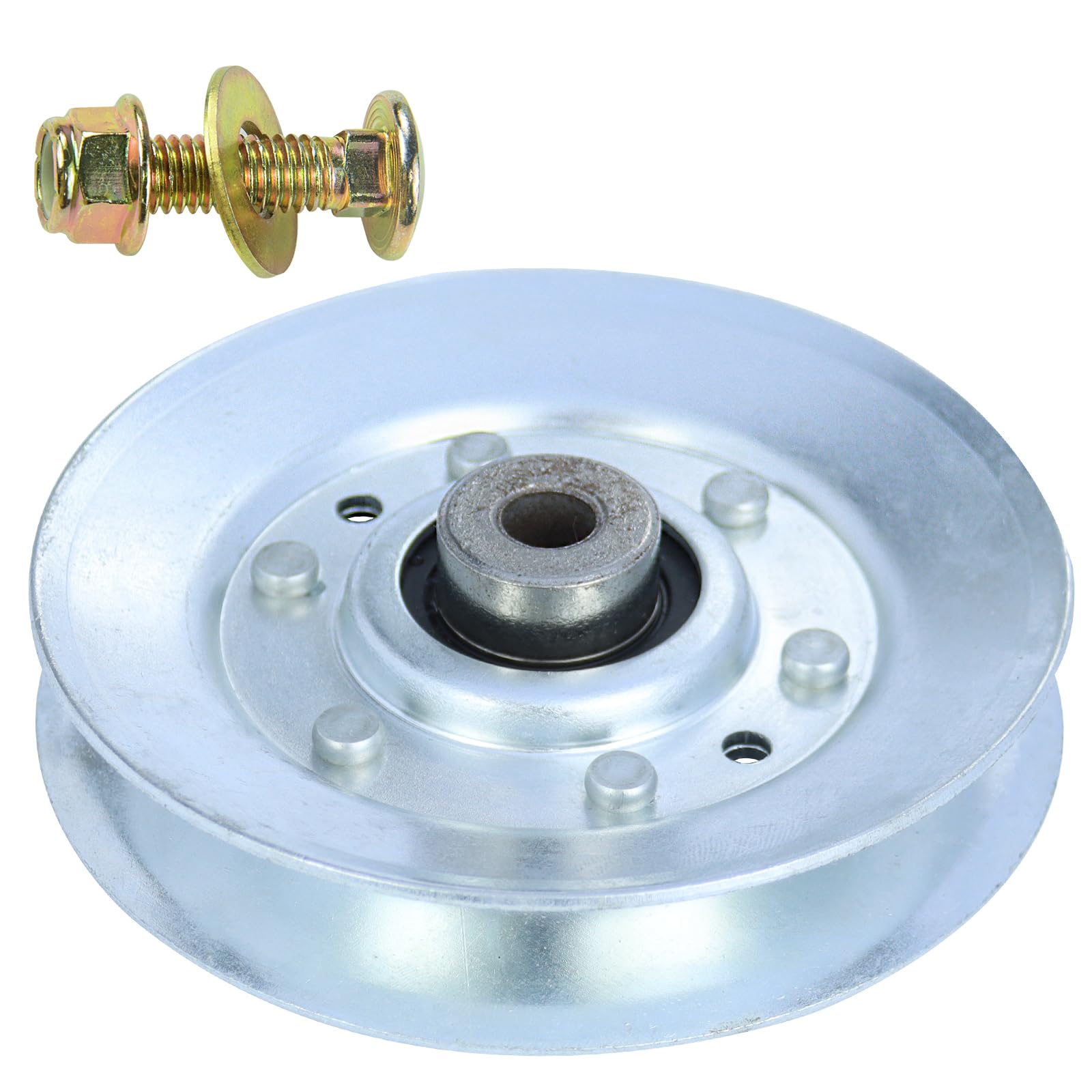 146763 Polea intermedia reemplaza 532173902,532146763, Oregon 34-318 para cortacésped Husqvarna AYP Craftsman Poulan de 46 pulgadas (1)