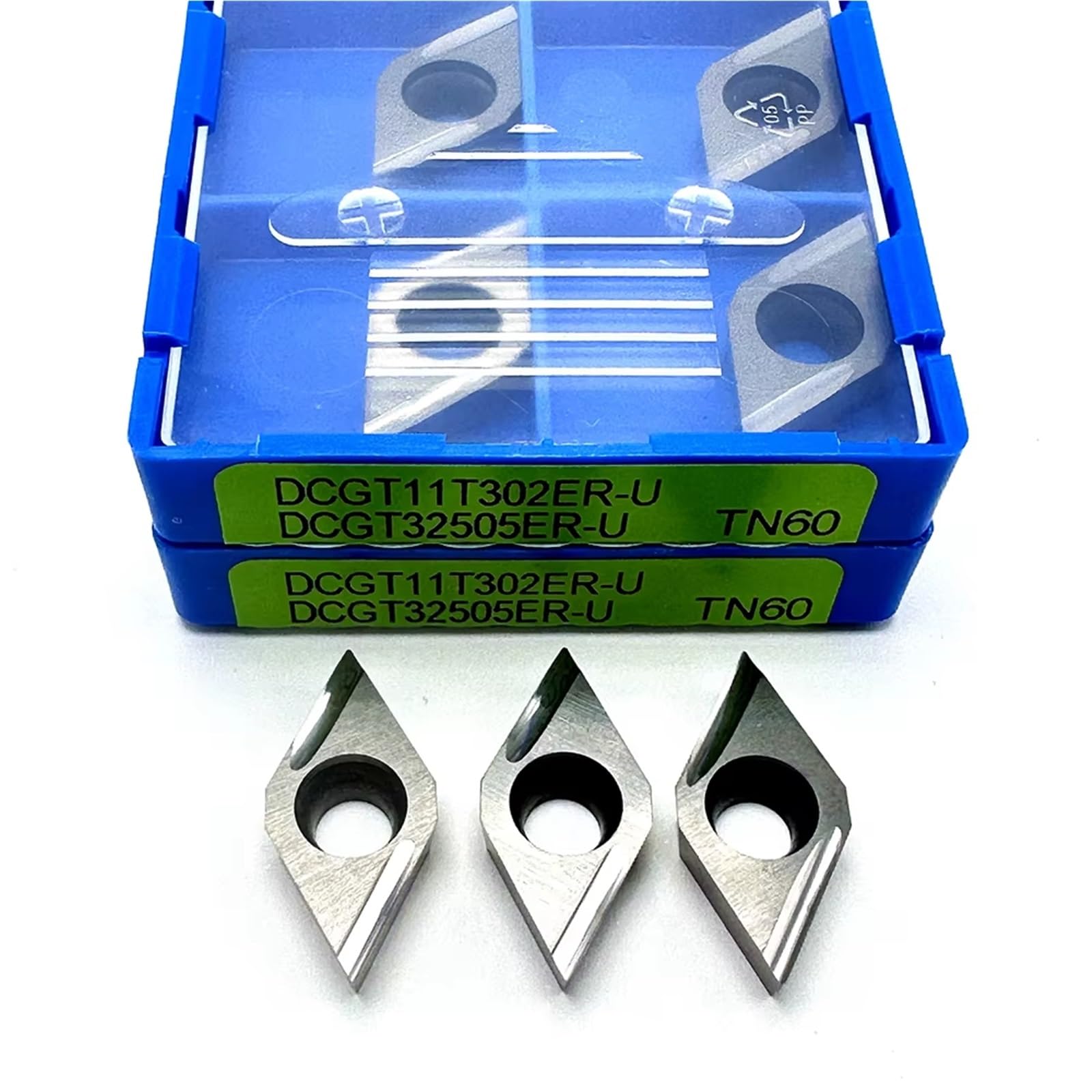 Outil De Tournage Externe CNC Coupe En Métal Et Céramique(10PCS DCGT11T304EL-U TN60)