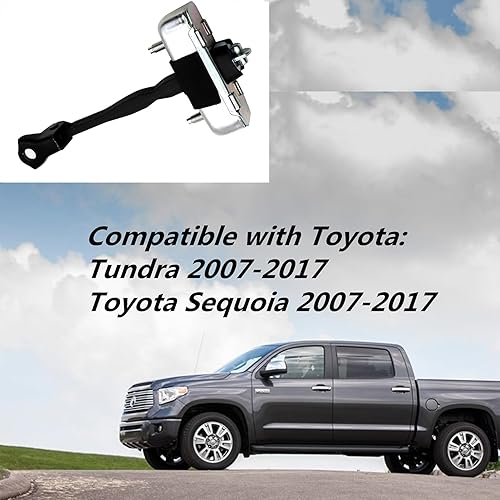 Miniatura 4 de SecosAutoparts 68620-0C022 Conjunto de brazo de control de la puerta delantera izquierda del lado del conductor compatible con Toyota Tundra