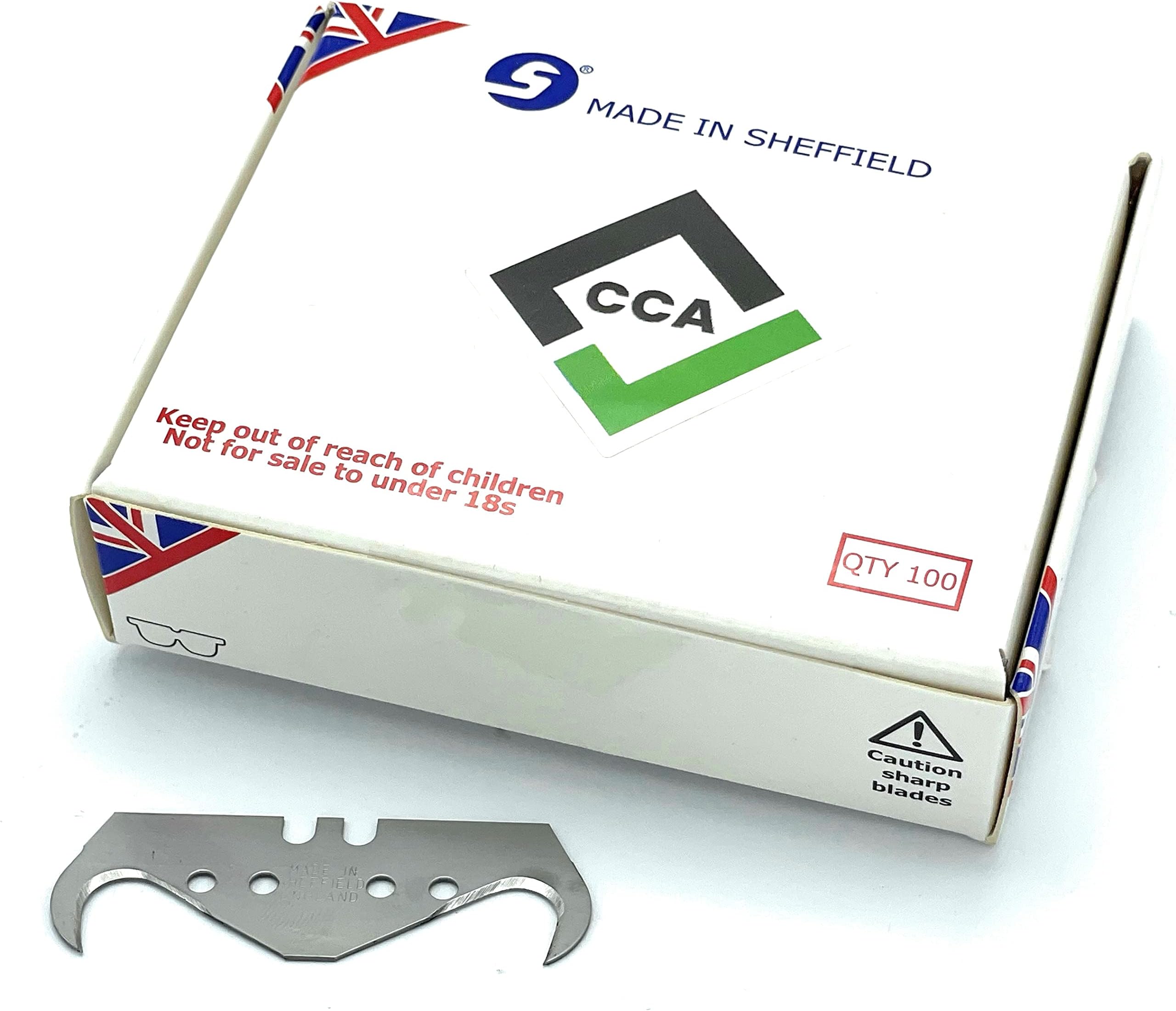 CCA Super Hook Trimming Blades x 100 …