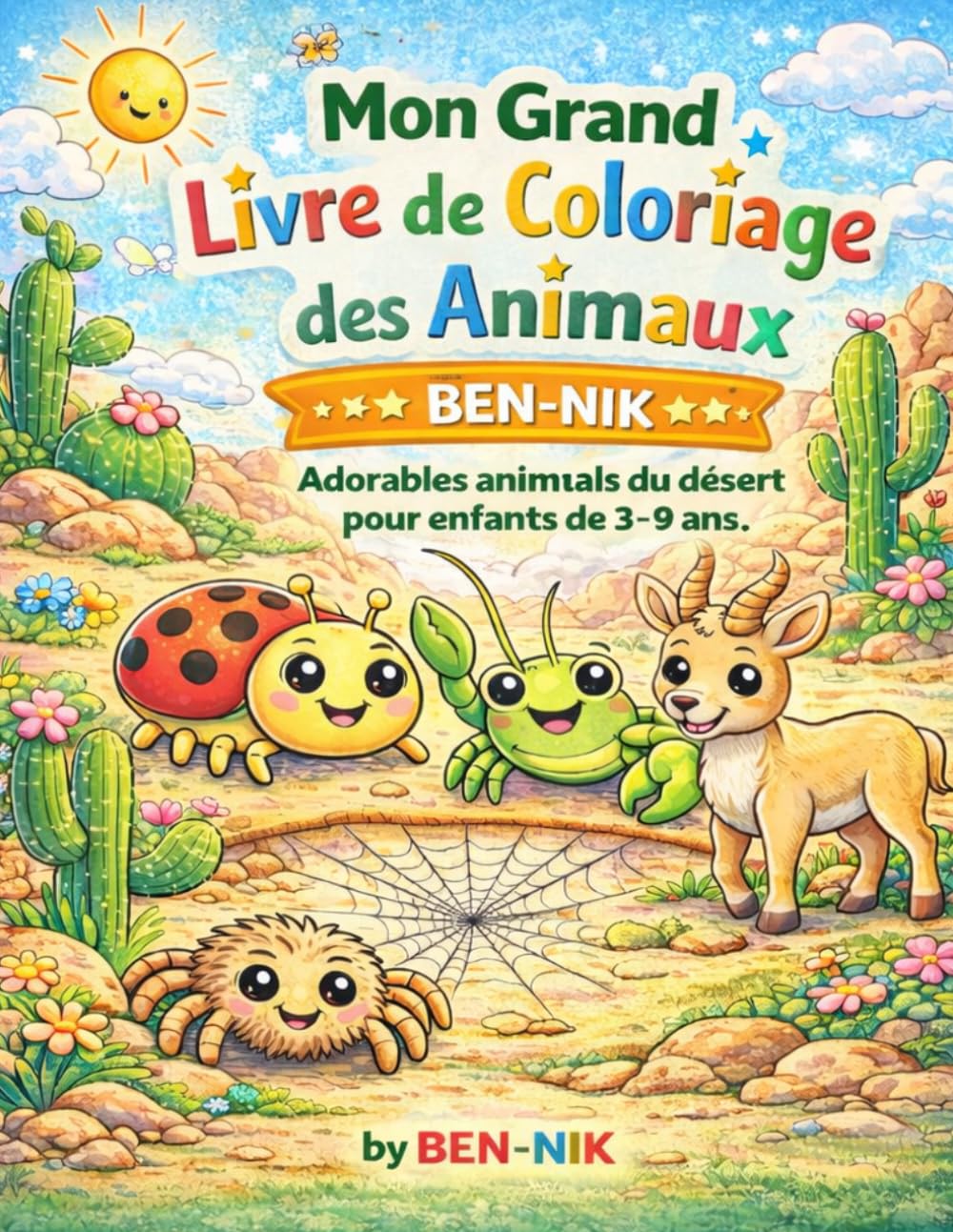 Mon Grand Livre de Coloriage des Animaux