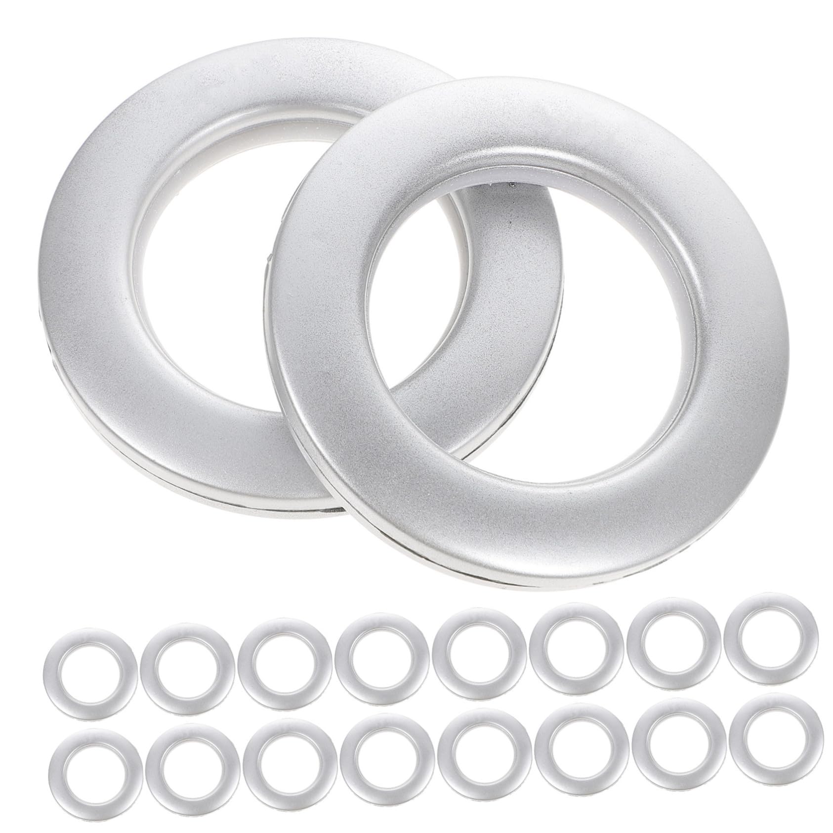 Anillos para cortinas y proteger la barra con este pack de 75 piezas de plástico