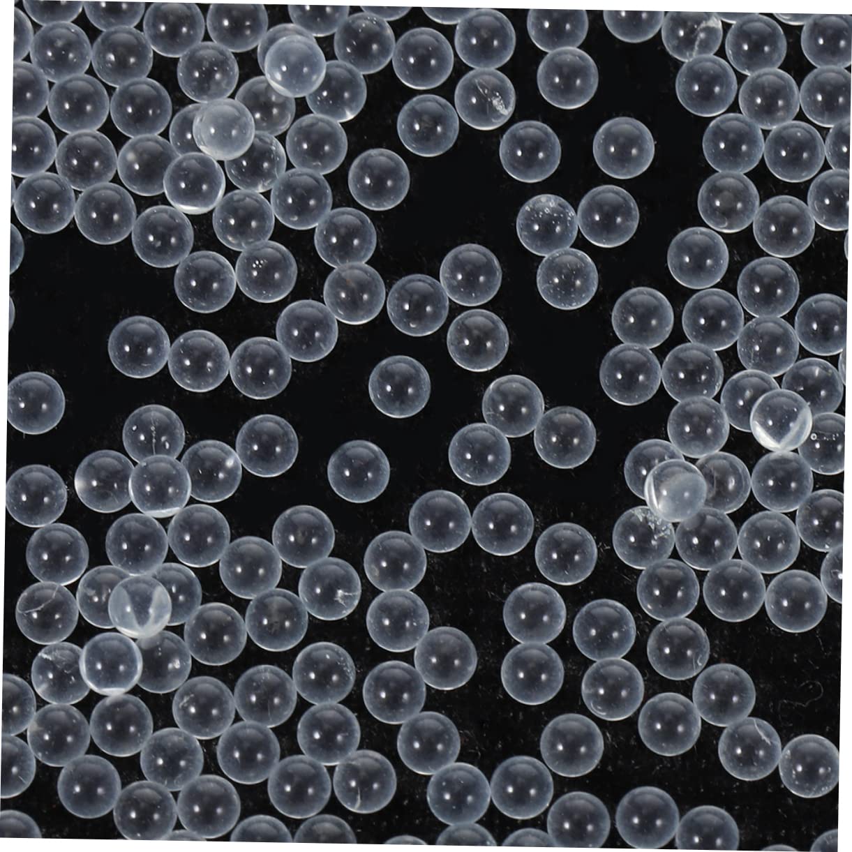 Gatuida Mini-Glaskugeln, 3 mm, Kugel aus robustem Glas, 2000 Stück, für Experimente im Labor