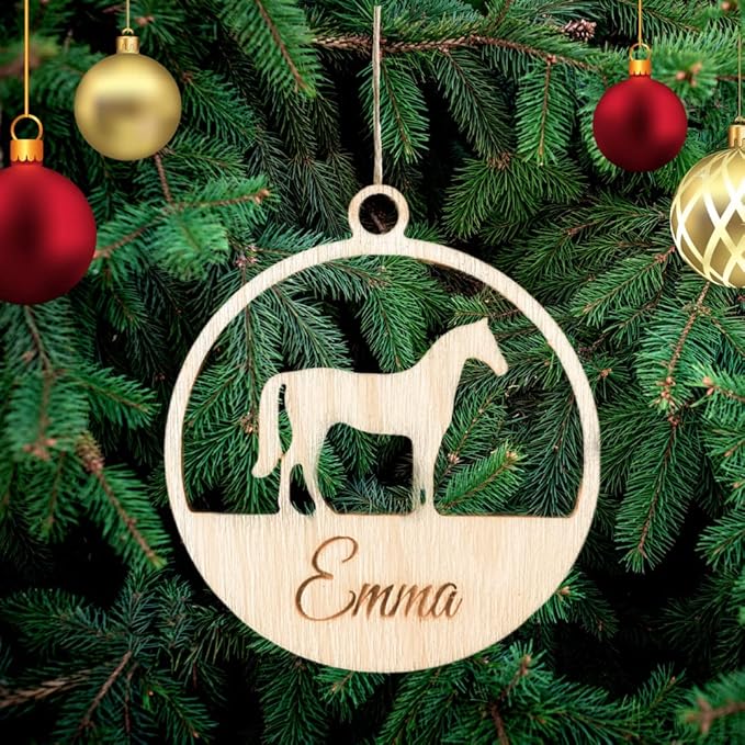 Personalisierte Pferd Weihnachtsbaumschmuck Weihnachtsdeko Ornament Weihnachtsdeko aus Holz Weihnachtsbaum Deko Weihnachtsdekoration Ornament Christbaumschmuck Personalisierte Pferd Weihnachtsbaumschmuck Weihnachtsdeko Ornament Weihnachtsdeko aus Holz Weihnachtsbaum Deko Weihnachtsdekoration Ornament Christbaumschmuck
