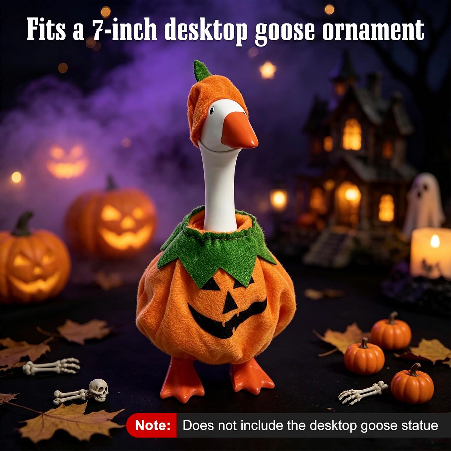 Desk Goose Outfits 7 Inches, 8Pcs Desk Goose Holiday Set For Cute Magnetic Desk Geese Decor; Perfect For Spring, Summer, Independence Day, Halloween, Fall, Christmas,Valentine's Day,& Thanksgiving