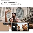 YATWIN Silicone Back Case for Samsung Galaxy S22, Soft-Touch Phone Back Cover for Samsung Galaxy S22-Milk Tee, Beige gallery image