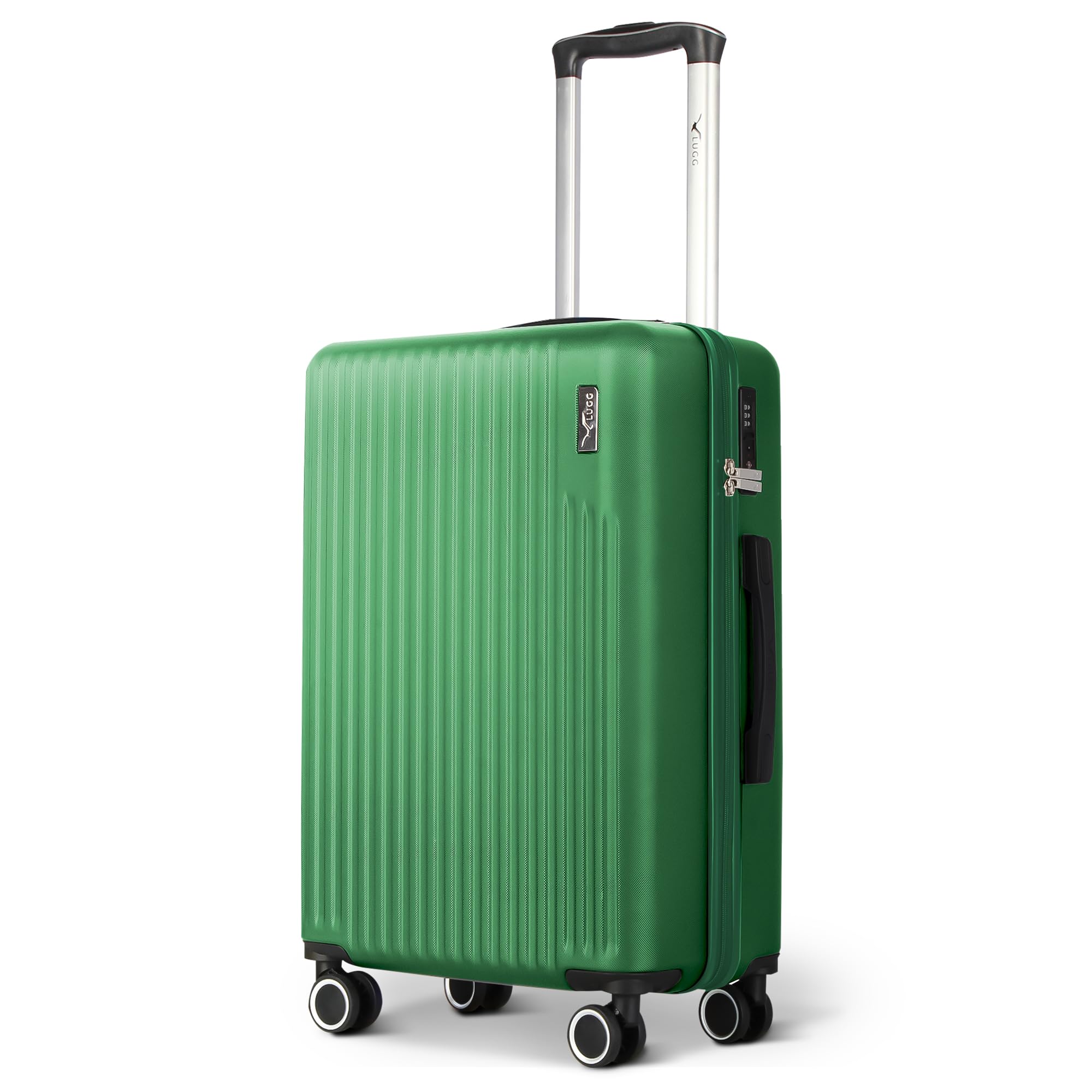 LUGG 20inch Vacay Suitcase ABS Luggage with TSA Indent Lock, Aluminium Trolley Handle, 360° Spinner Wheels, Water-Resistant & Durable Material - Airline Compatible (55 x 23 x 35cm) — view 56