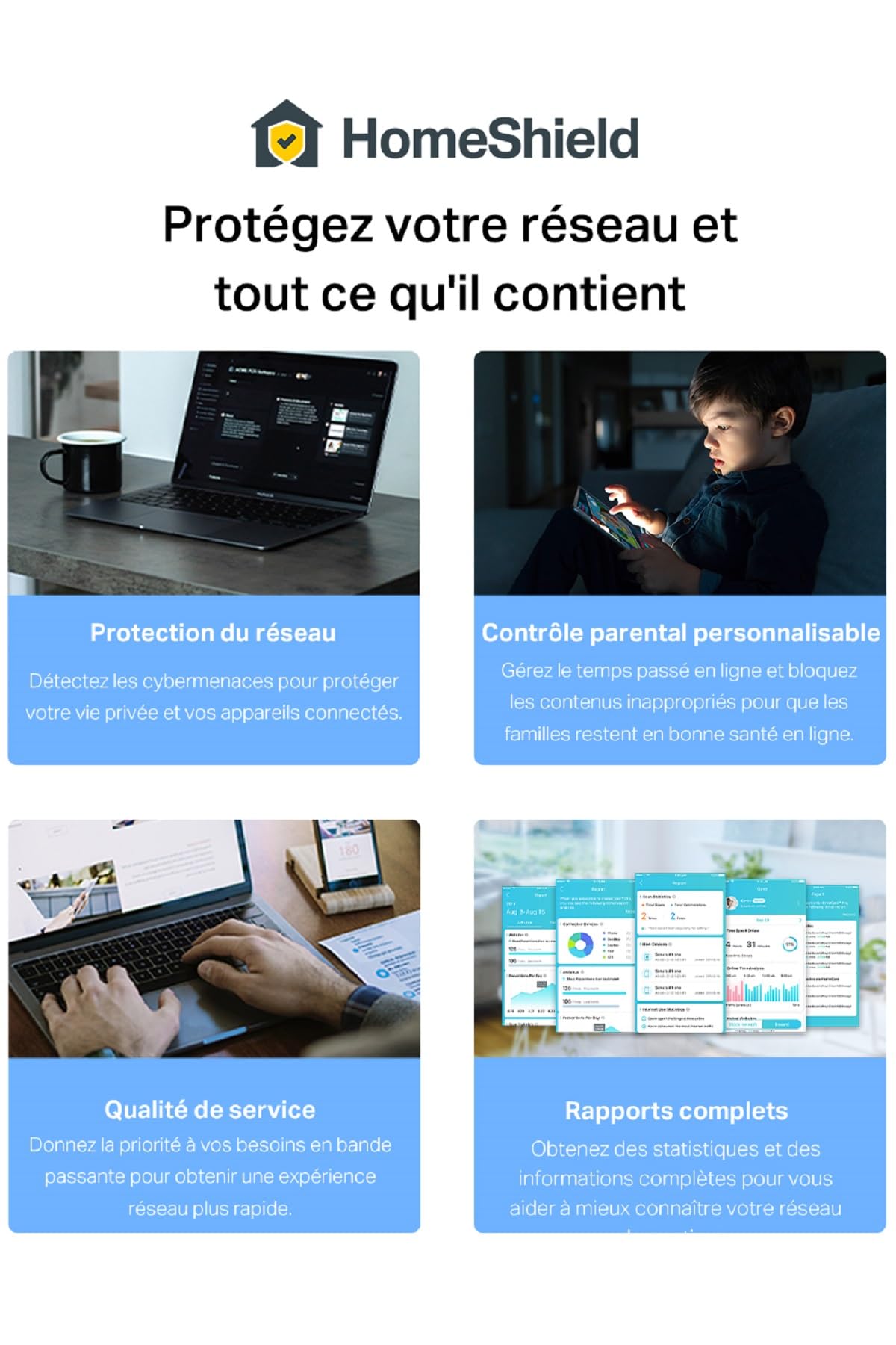 TP-Link Deco WiFi 6E Mesh AXE11000Mbps Deco XE200(2-Pack),Tri-Bande,Couverture de 600 m², Idéal pour Les Grandes Maisons, 1 Port 10 Gbps+2 Ports Gigabit, Profitez au Maximum de Votre abonnement Fibre